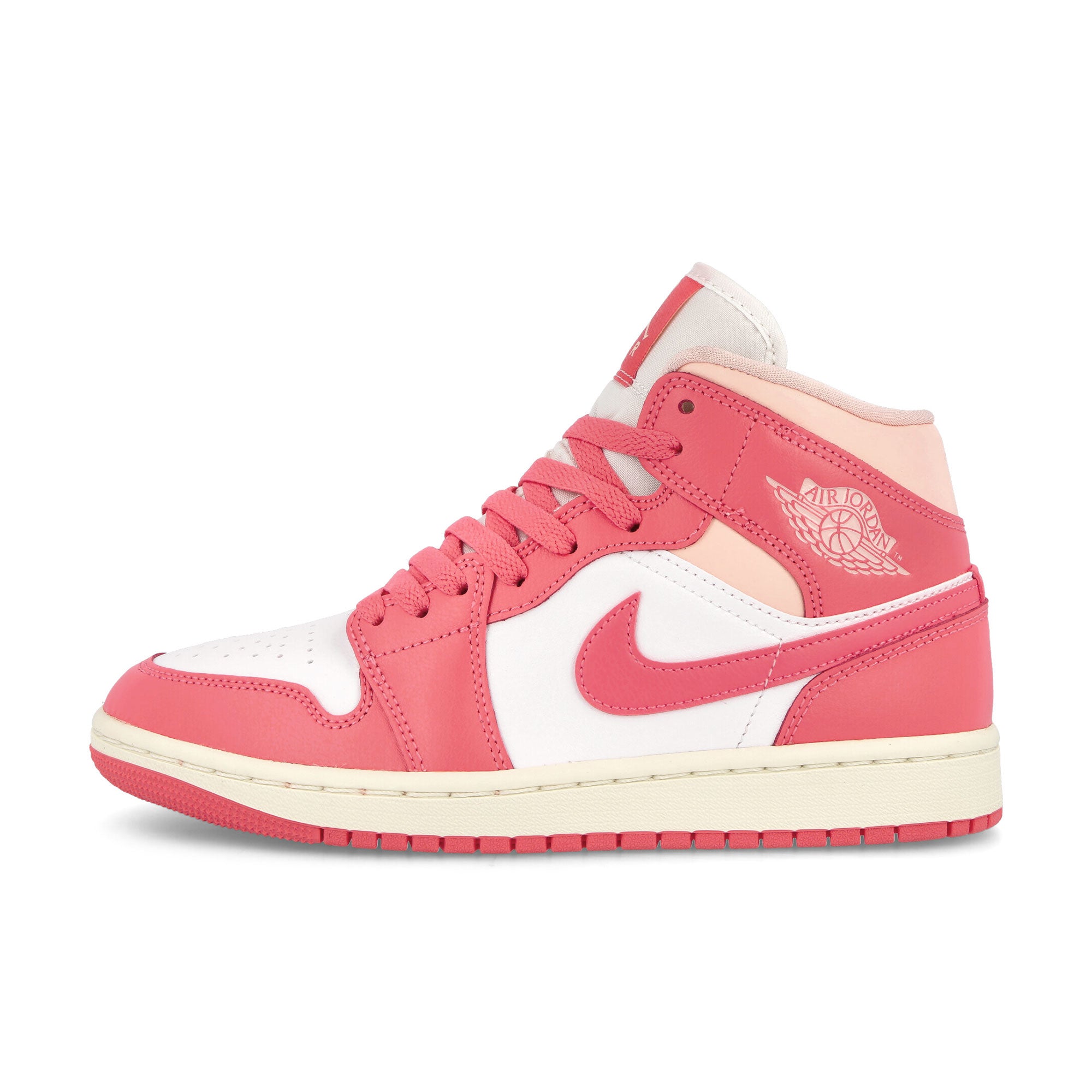 Jordan Wmns Air Jordan 1 Mid White / Sea Coral - Atmosphere - Sail Sneakers BQ6472 186 | Overkill