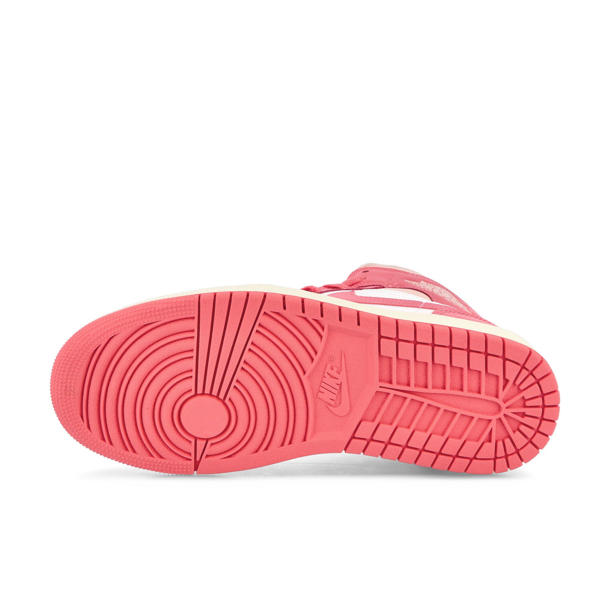 Jordan Wmns Air Jordan 1 Mid White / Sea Coral - Atmosphere - Sail Sneakers Detail View 1 | Overkill