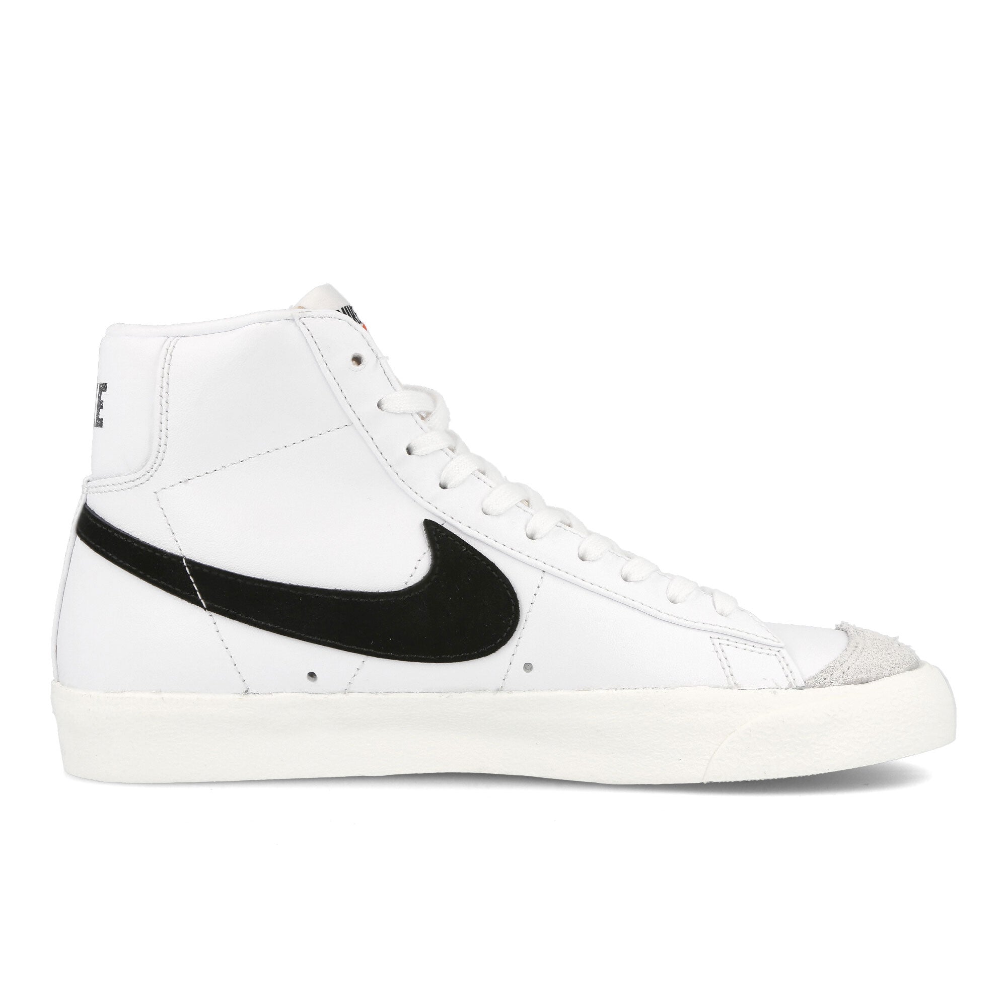 Nike Blazer Mid 77 Vintage White / Black Mid Top Sneakers Silhouette | Overkill