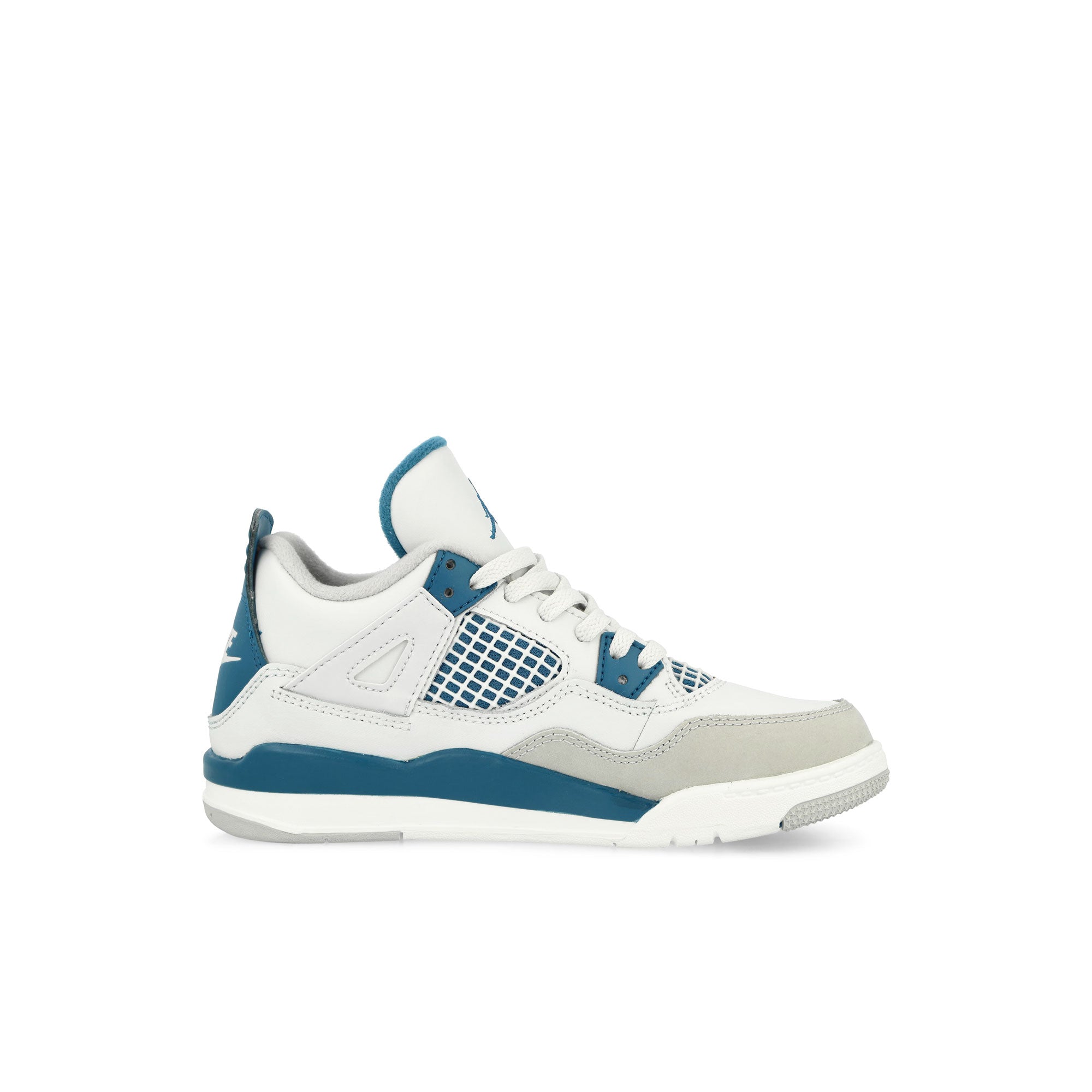 Jordan Jordan 4 Retro PS Off White / Military Blue - Neutral Grey Mid Top Sneakers Silhouette | Overkill
