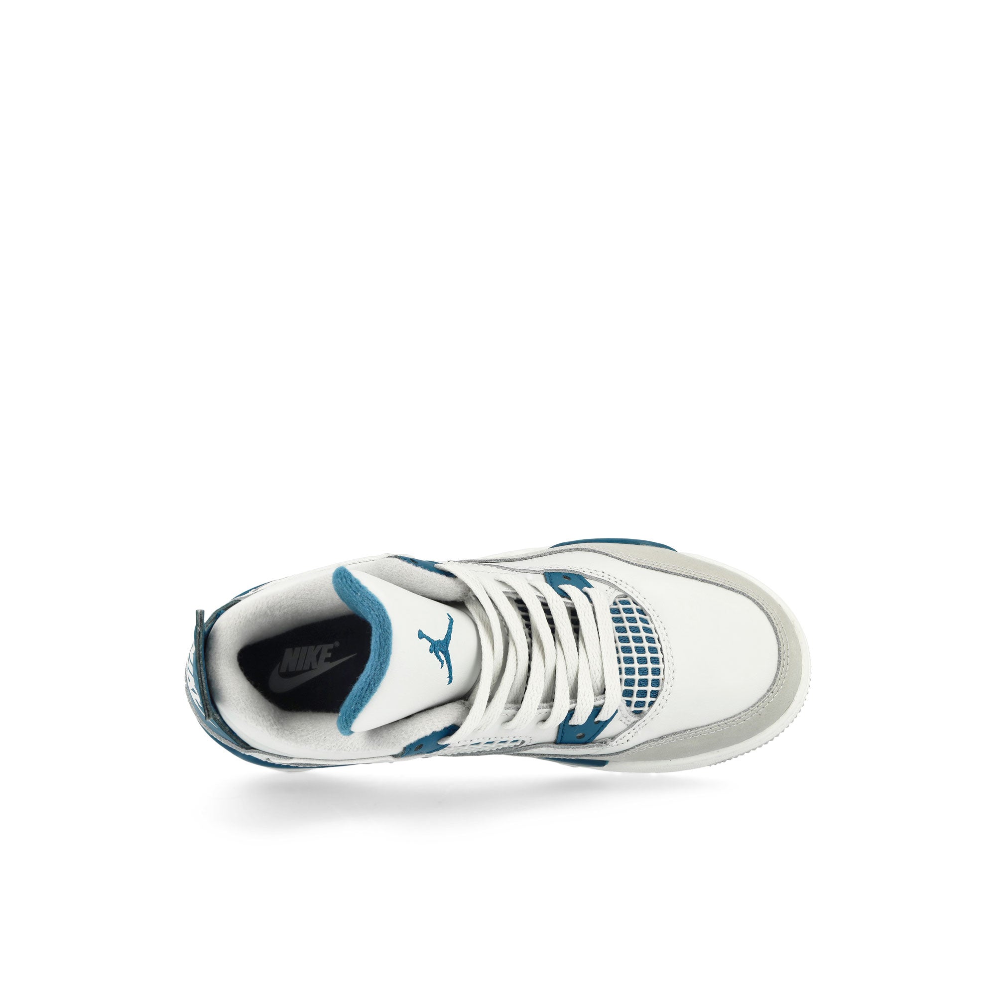Jordan Jordan 4 Retro PS Off White / Military Blue - Neutral Grey Mid Top Sneakers Detailfoto | Overkill