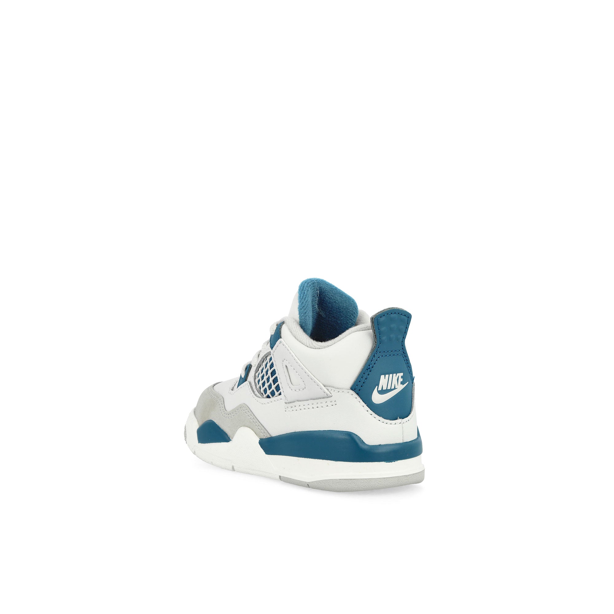 Jordan Jordan 4 Retro TD Off White / Military Blue - Neutral Grey High Top Sneakers Material | Overkill