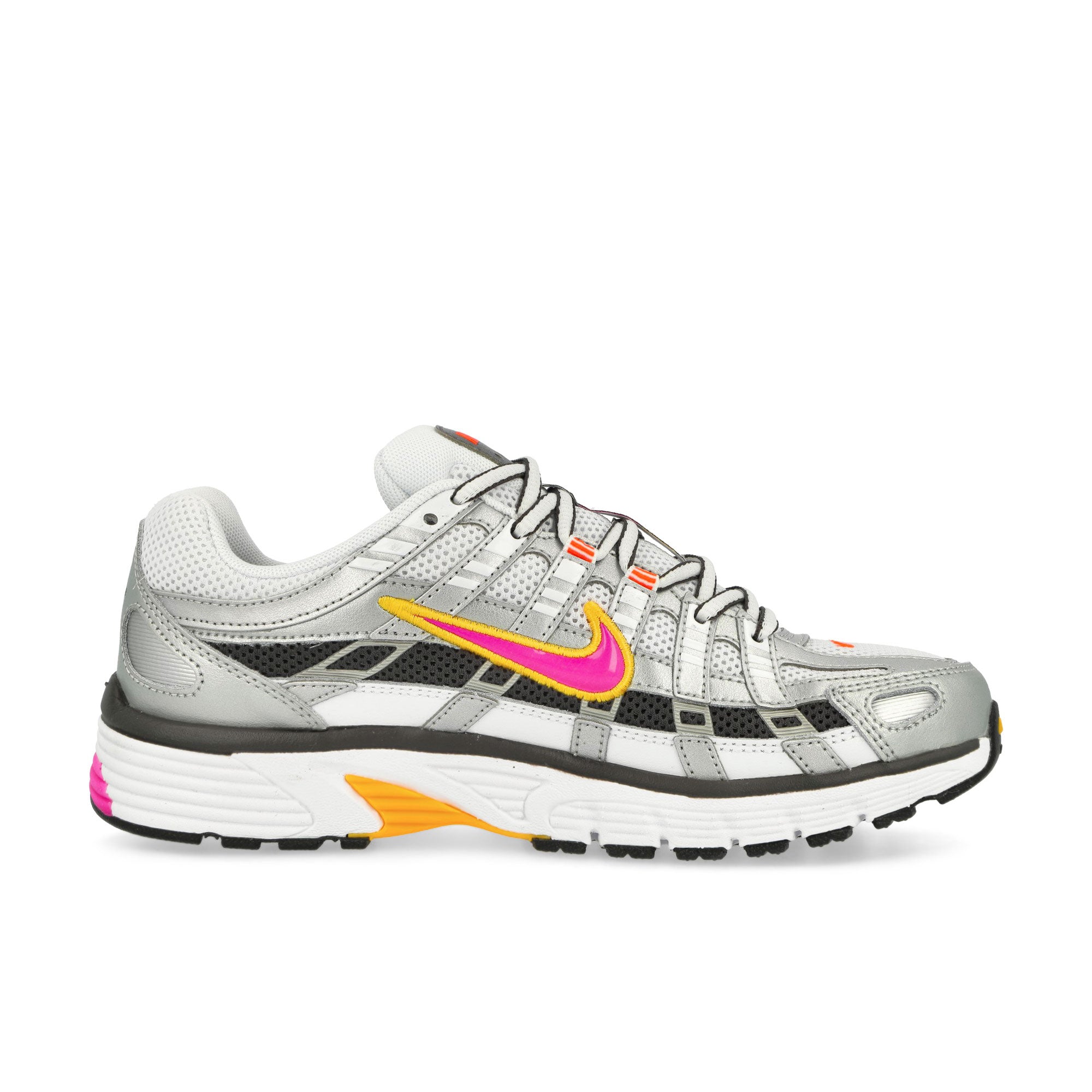 Nike wmns p-6000 White / Laser Fuchsia - MTLC Platinum Low Top Sneakers Silhouette | Overkill