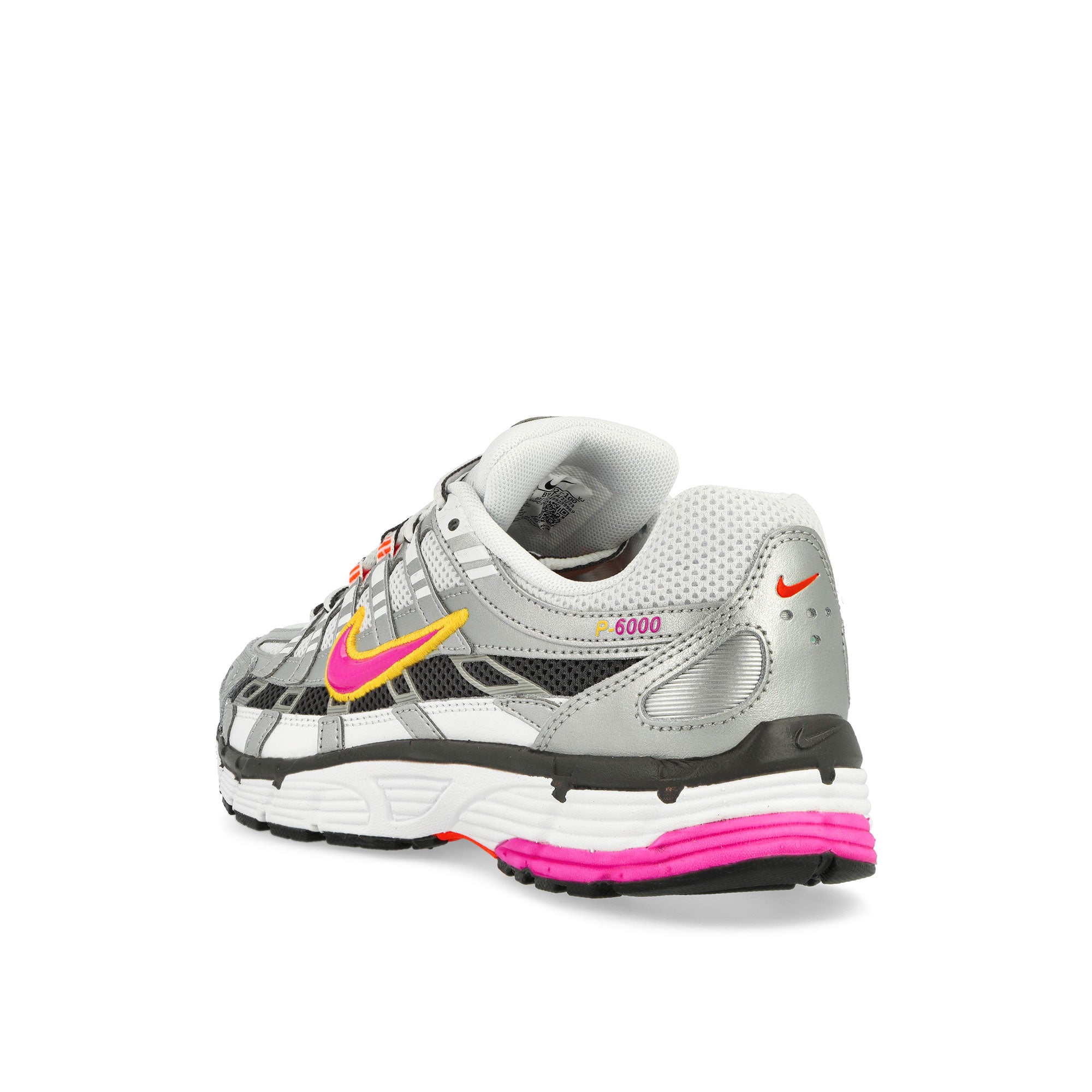 Nike wmns p-6000 White / Laser Fuchsia - MTLC Platinum Low Top Sneakers Material | Overkill