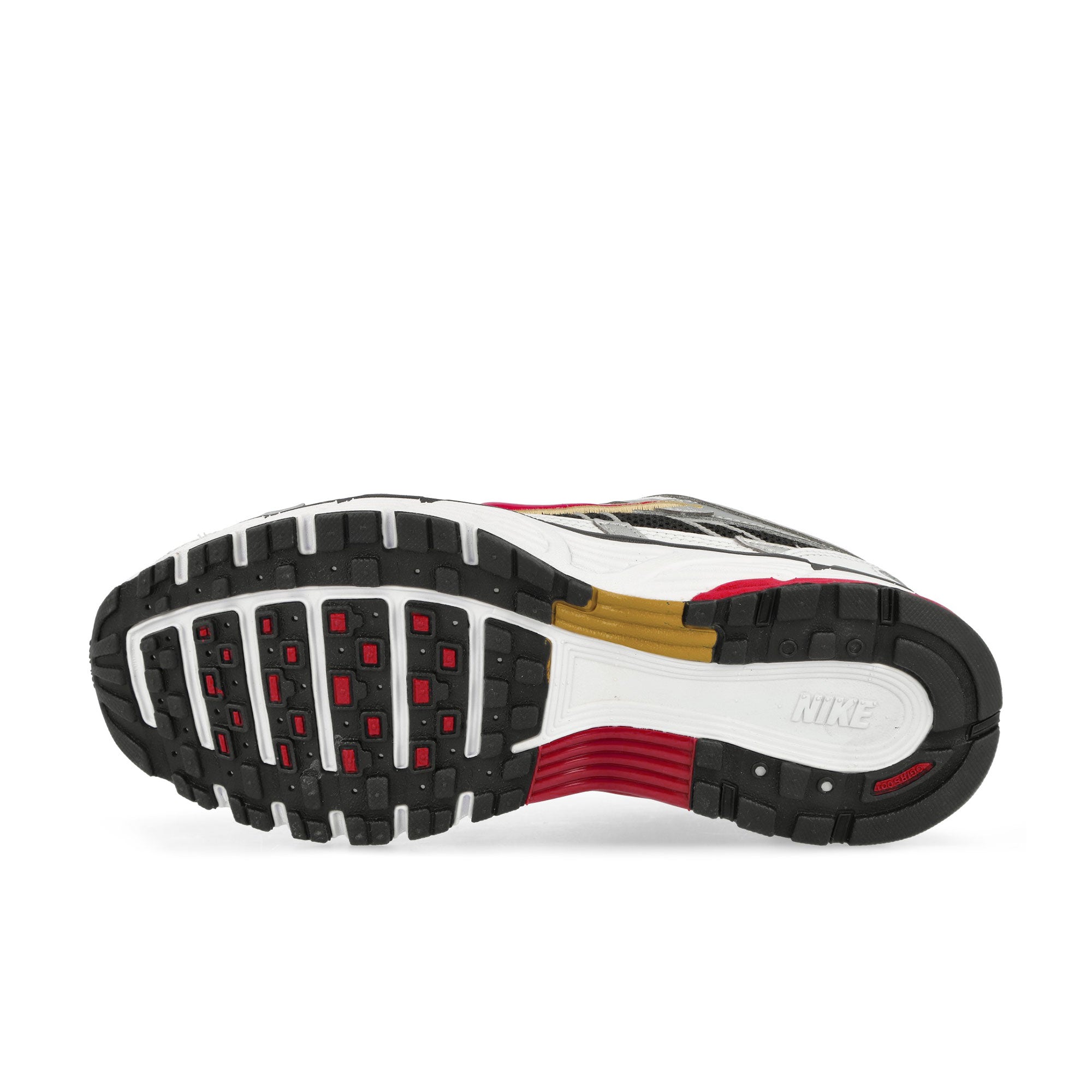 Nike Wmns P-6000 White / Varsity Red - Metallic Platinum Low Top Sneakers Detail View 1 | Overkill