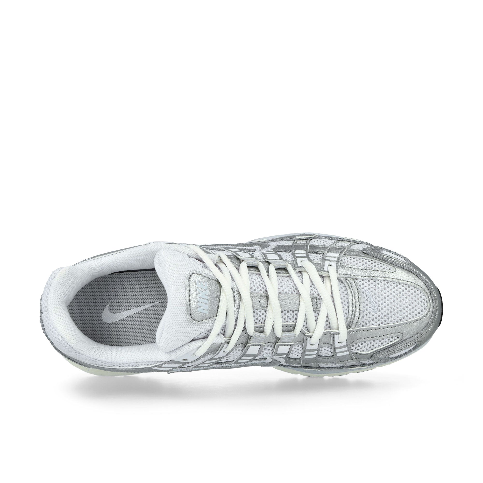Nike W P-6000 White / Metallic Silver- Blue Tint - Sail Low Top Sneakers Detailfoto | Overkill