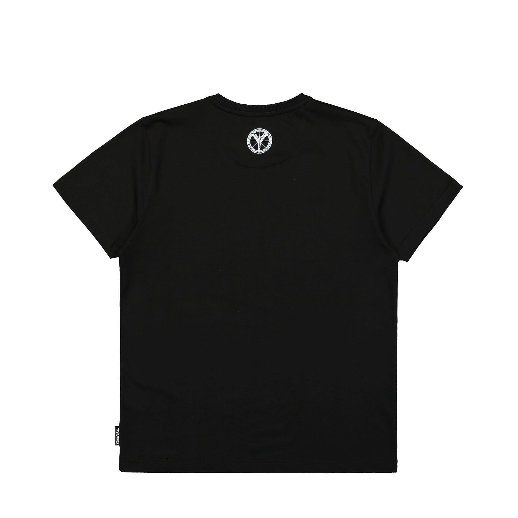 Carlo Colucci T-Shirt Black / White T-Shirts Material | Overkill