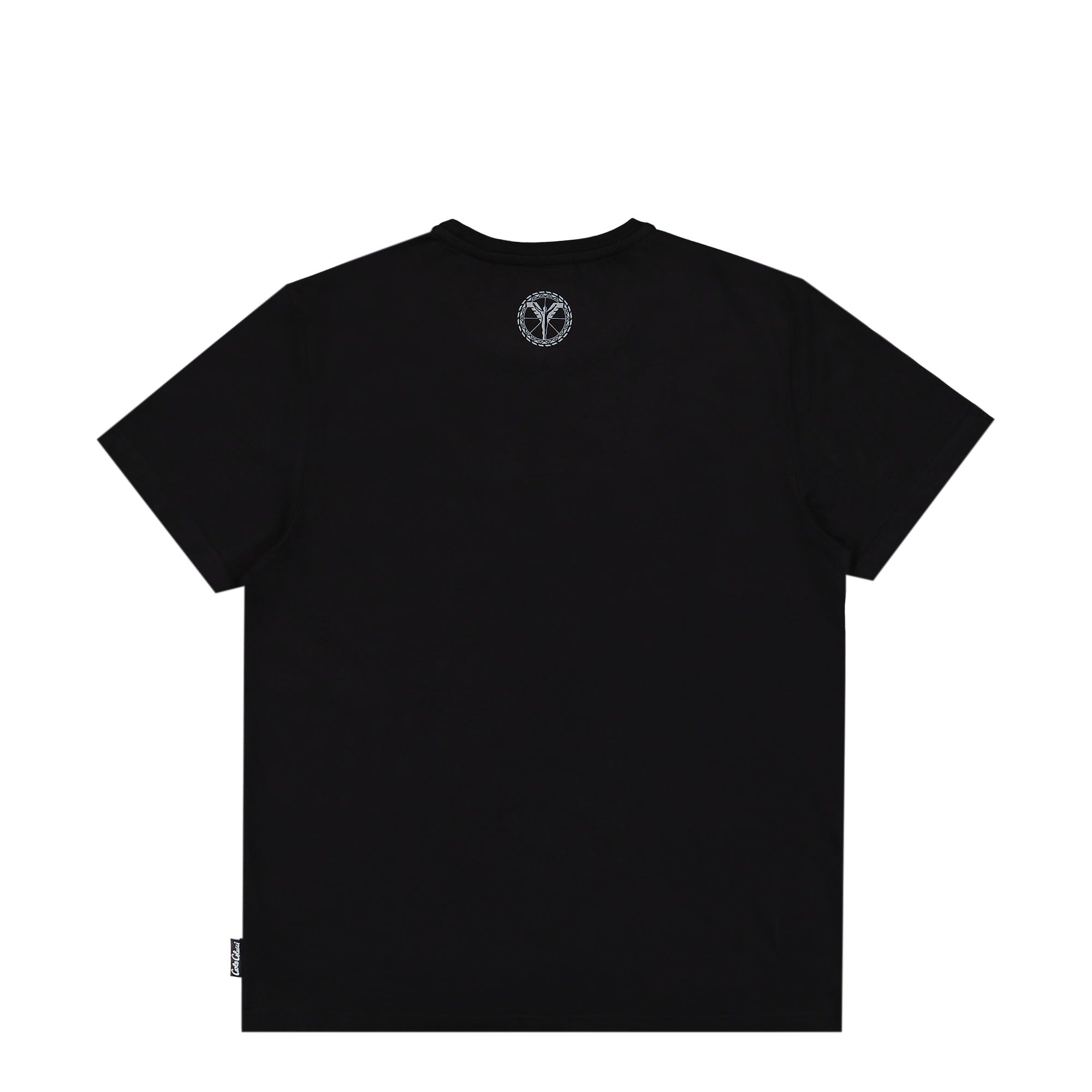 Carlo Colucci T-Shirt Basic Line Black T-Shirts Material | Overkill
