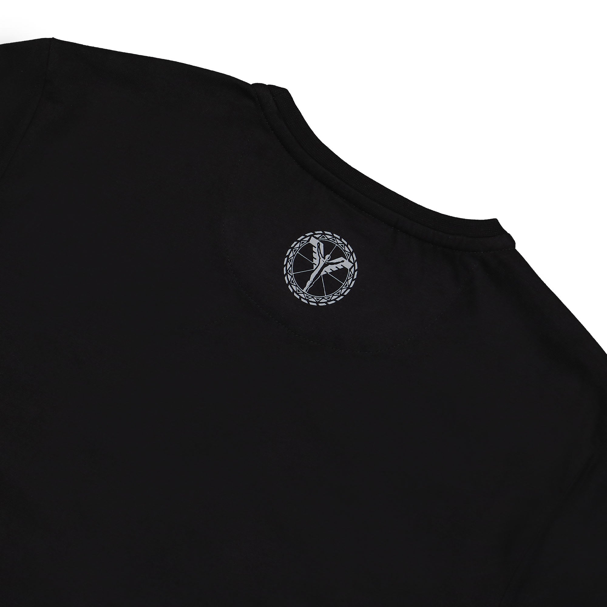 Carlo Colucci T-Shirt Basic Line Black T-Shirts Detail view 1 | Overkill