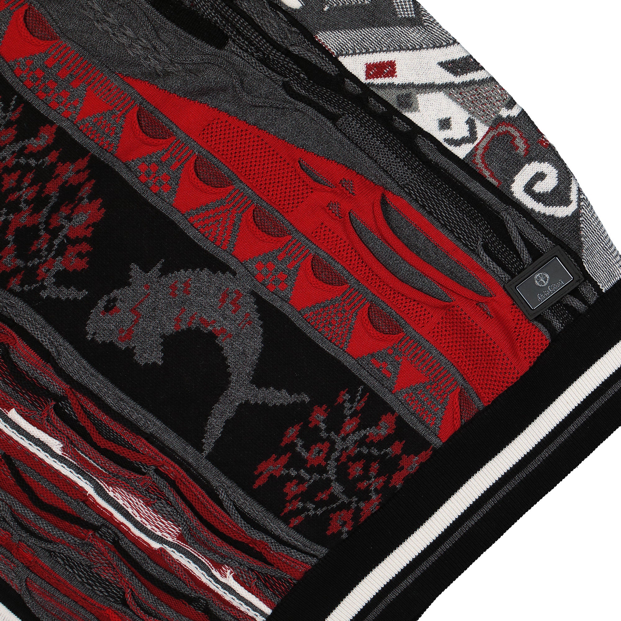 Carlo Colucci Pullover Multicolored Sweatshirts Detailfoto | Overkill