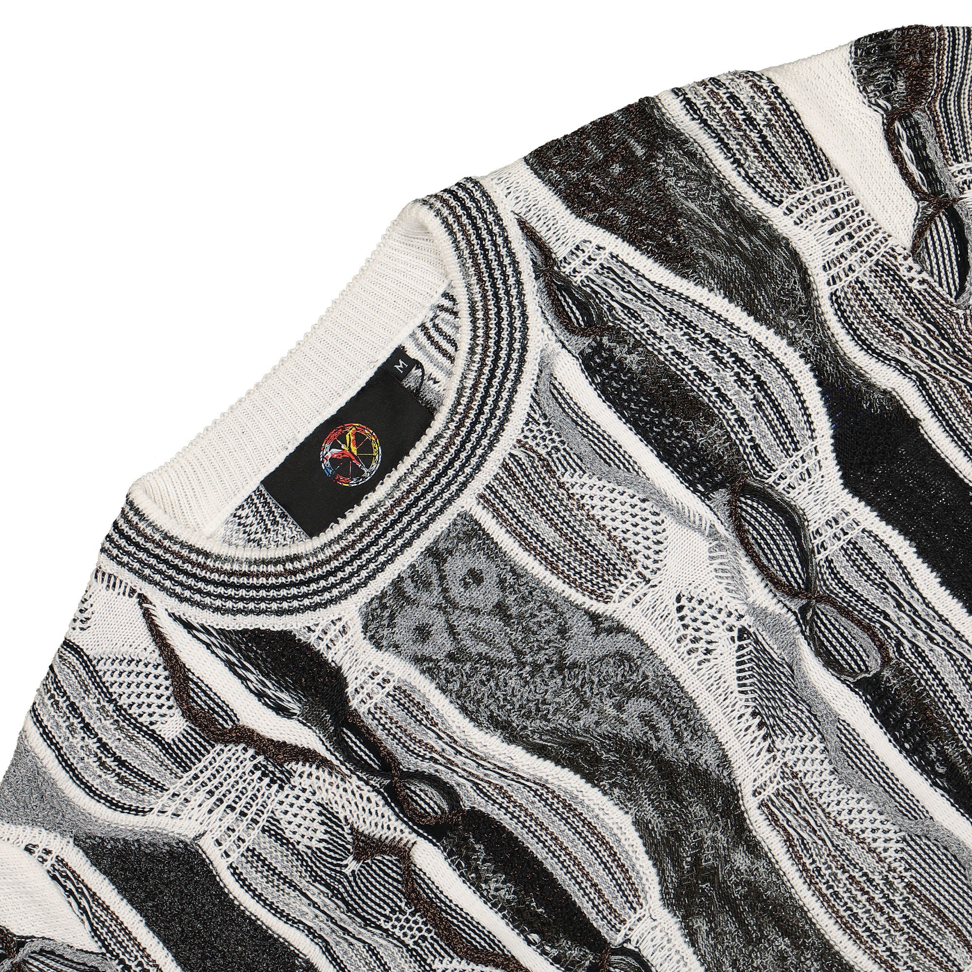 Carlo Colucci Pullover White / Grey Sweatshirts Close-up | Overkill