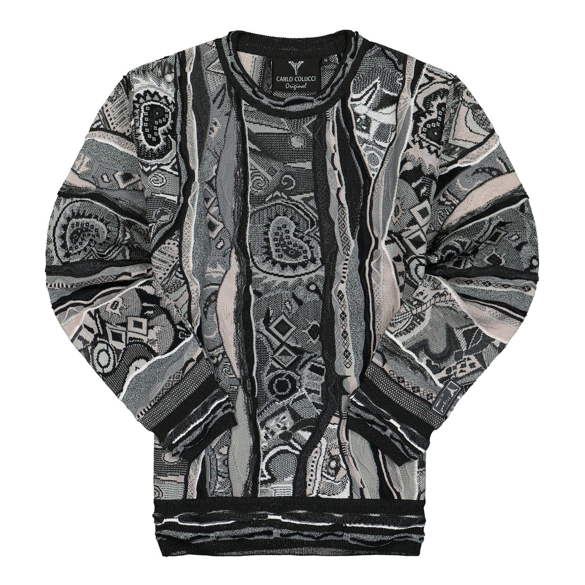 Carlo Colucci Original Pullover Anthracite Sweatshirts C11601 211 | Overkill