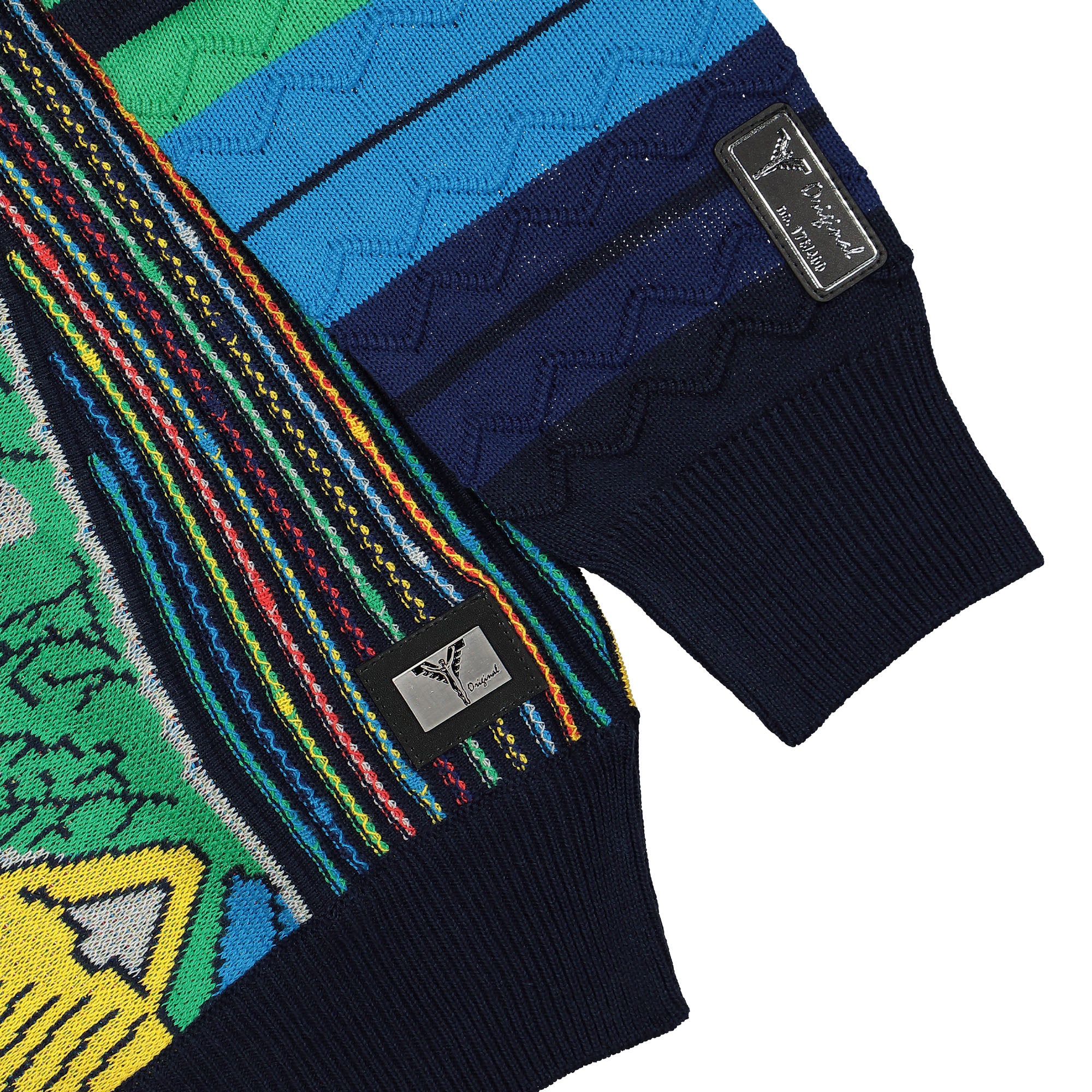 Carlo Colucci Original Pullover Navy Sweatshirts Detail view 1 | Overkill