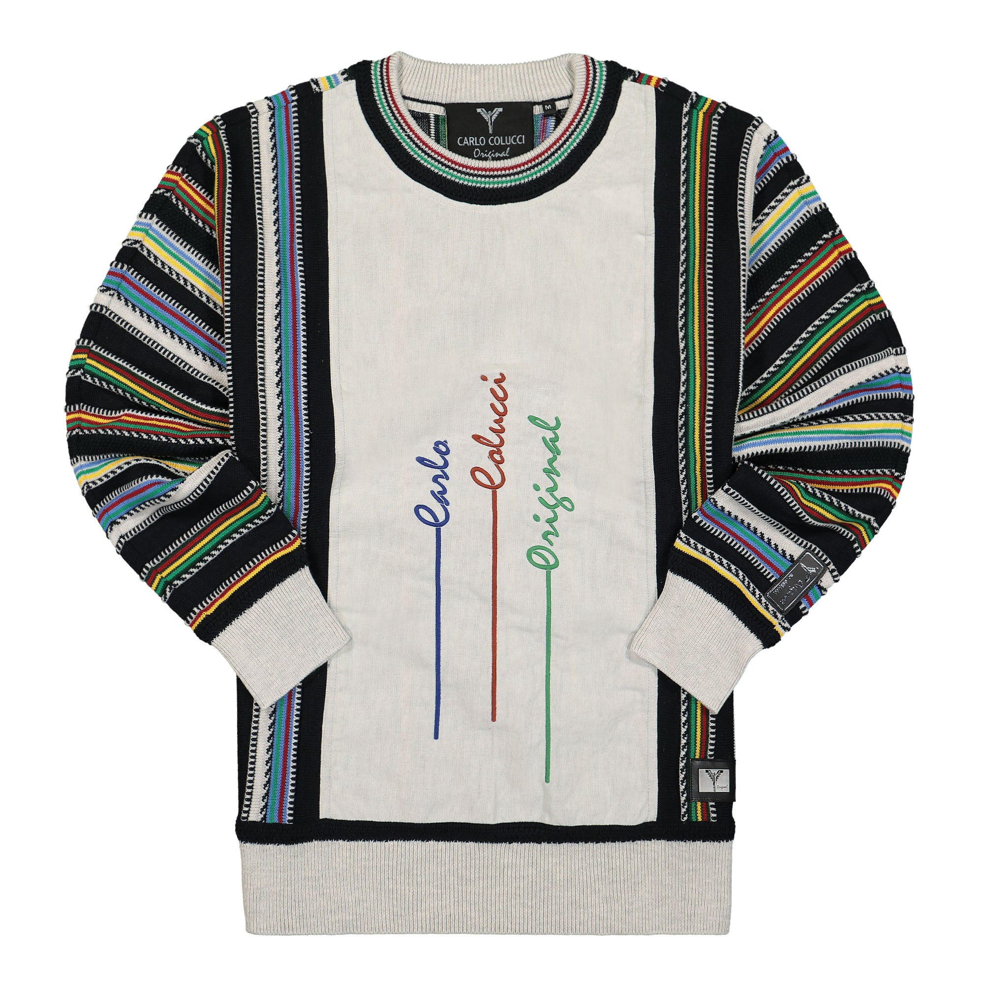 Carlo Colucci Original Pullover Beige Sweatshirts C11604 571 | Overkill