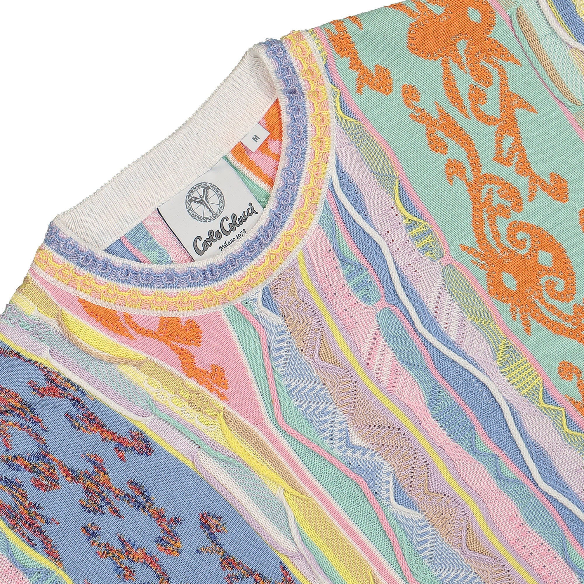 Carlo Colucci Pullover Multicolor Sweatshirts Close-up | Overkill