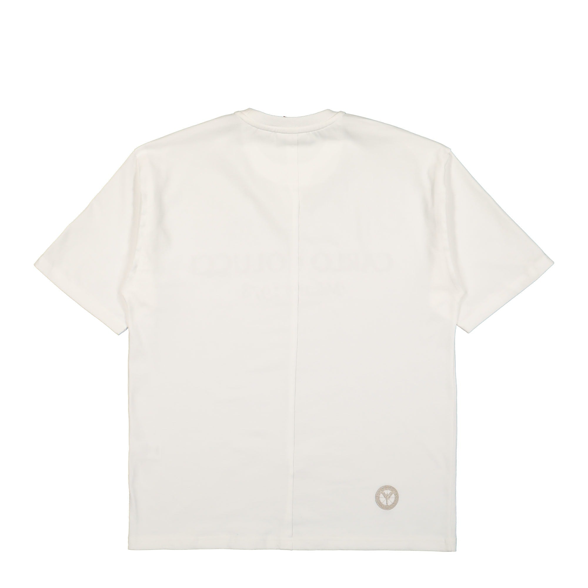 Carlo Colucci Oversize T-Shirt White T-Shirts Material | Overkill