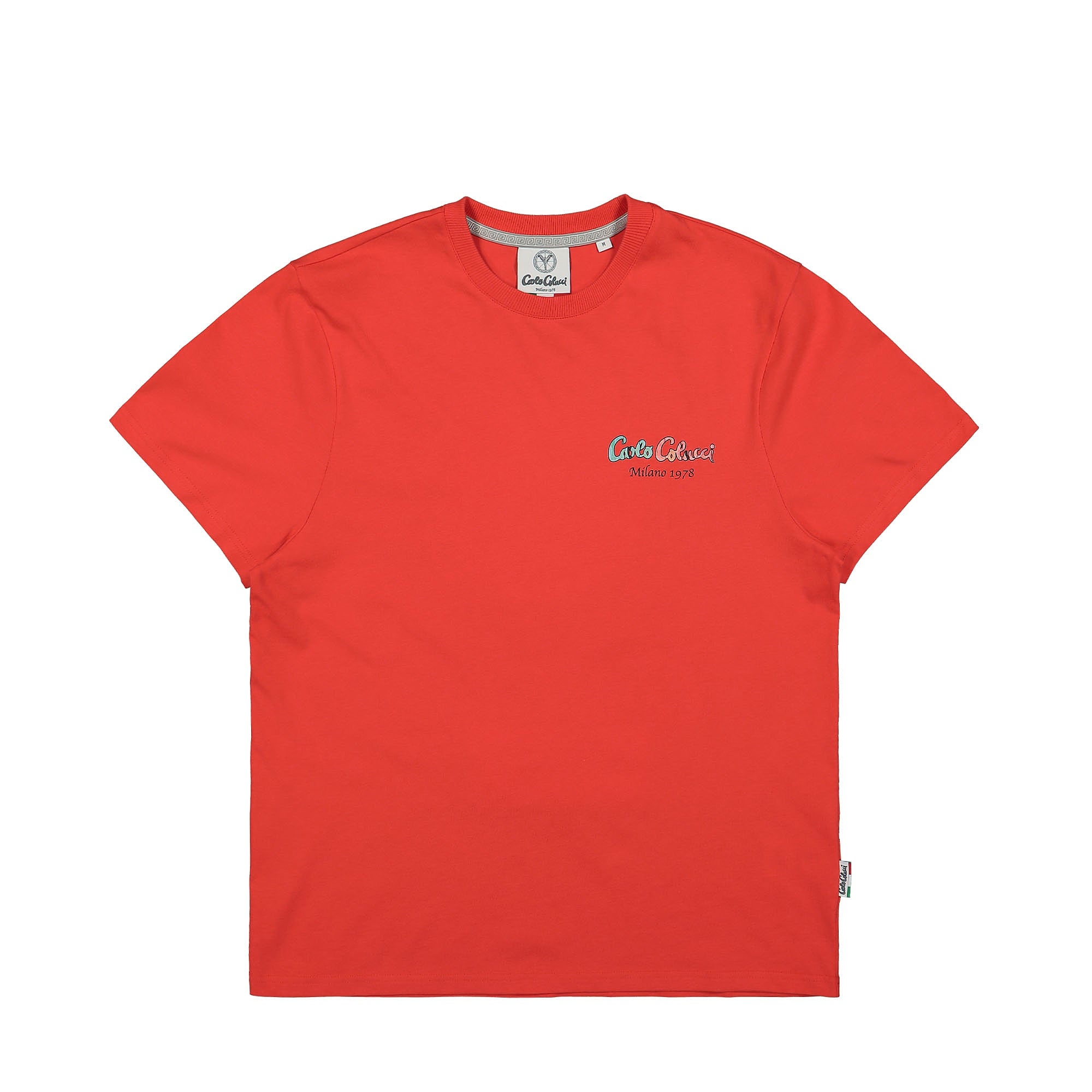 Carlo Colucci T-Shirt Red T-Shirts C3091-36 | Overkill