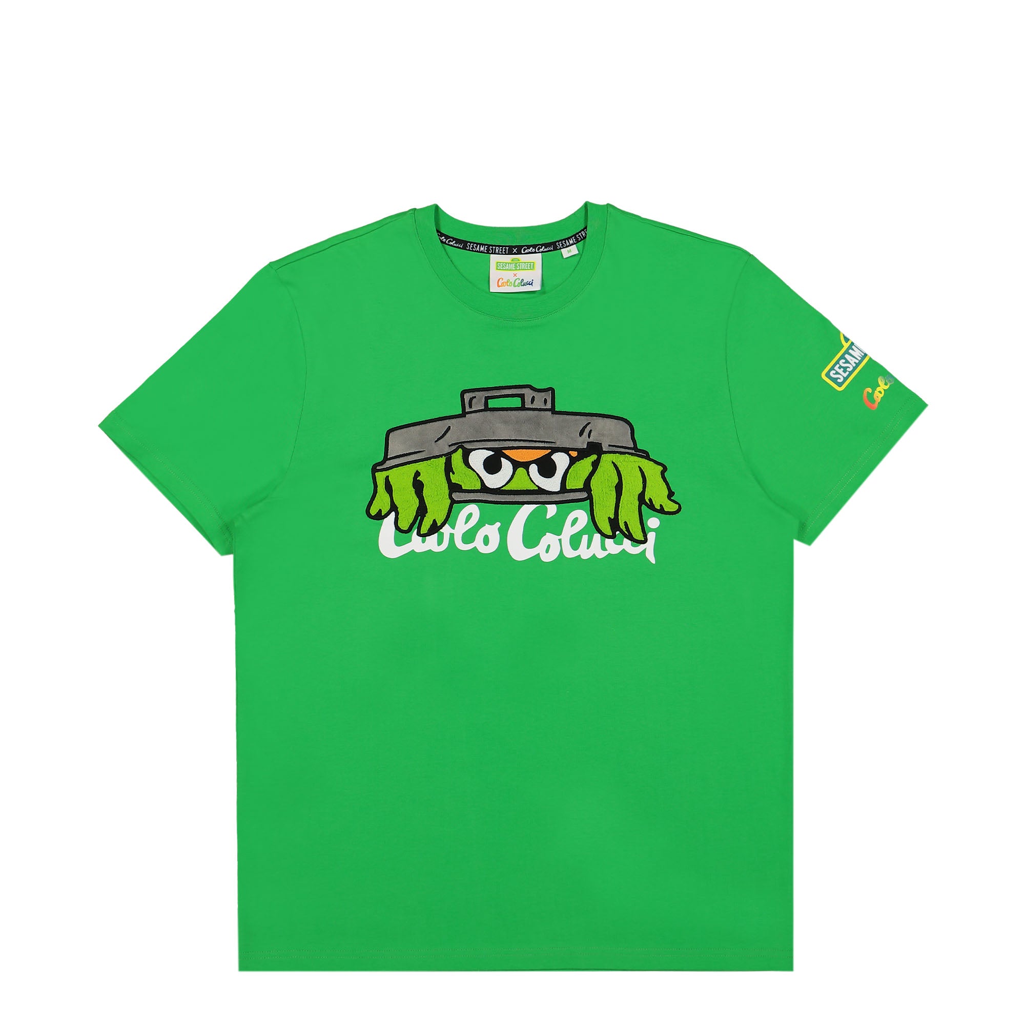 Carlo Colucci T-Shirt Green T-Shirts C3443-46 | Overkill