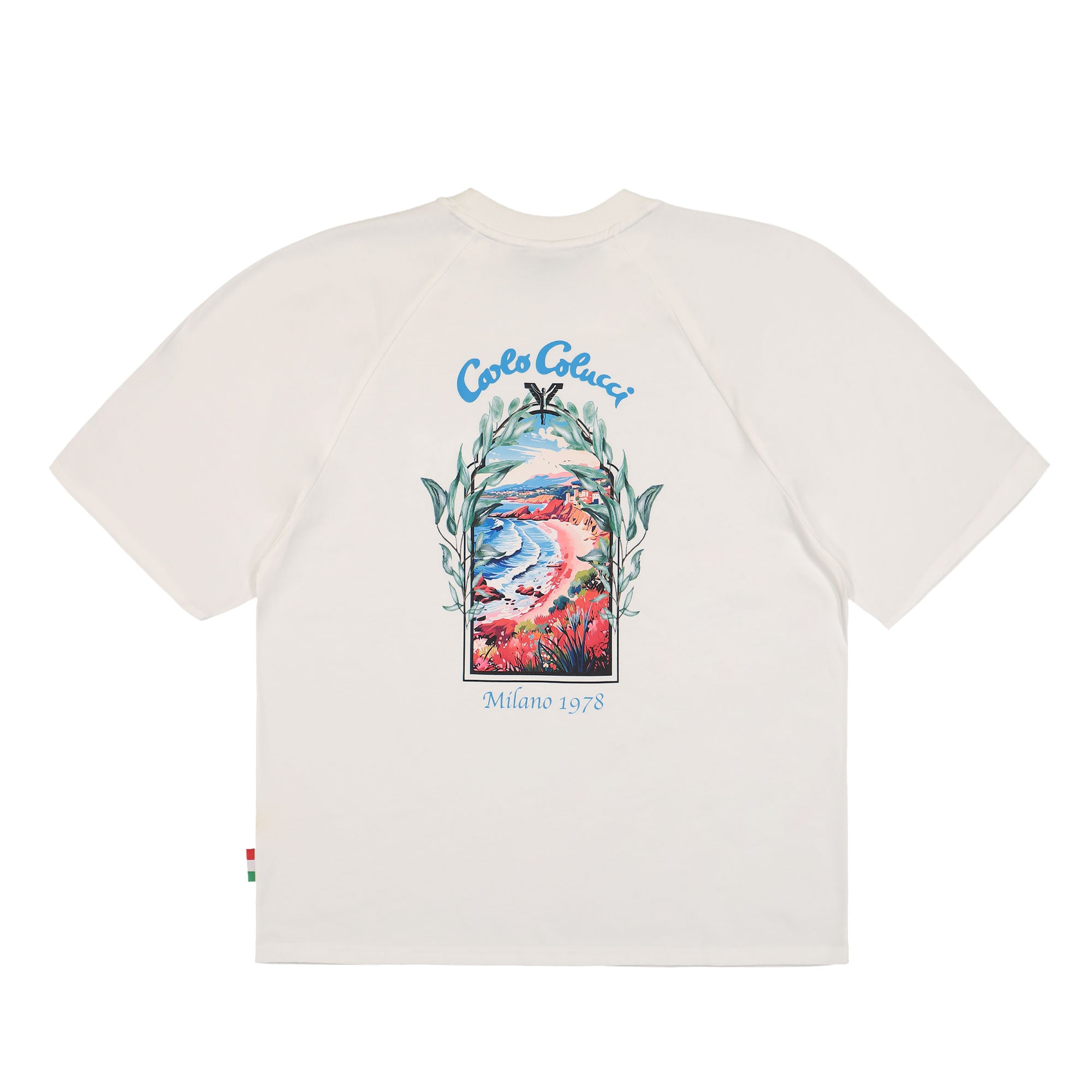 Carlo Colucci T-Shirt White T-Shirts Close-up | Overkill