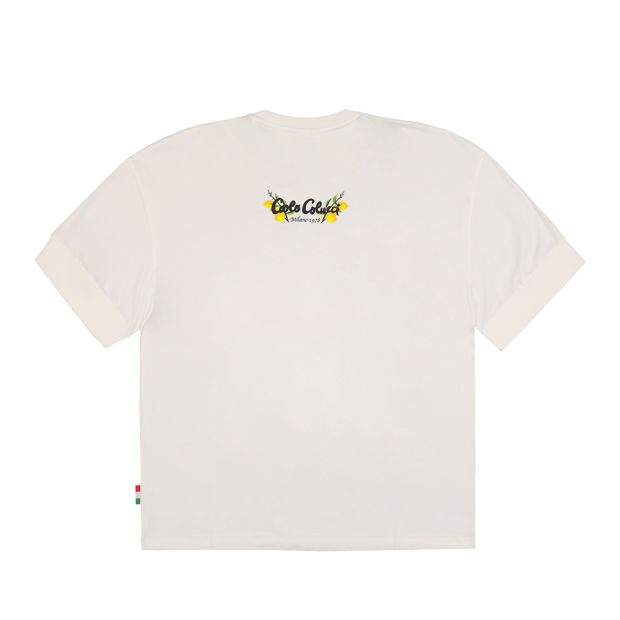 Carlo Colucci T-Shirt White T-Shirts Close-up | Overkill