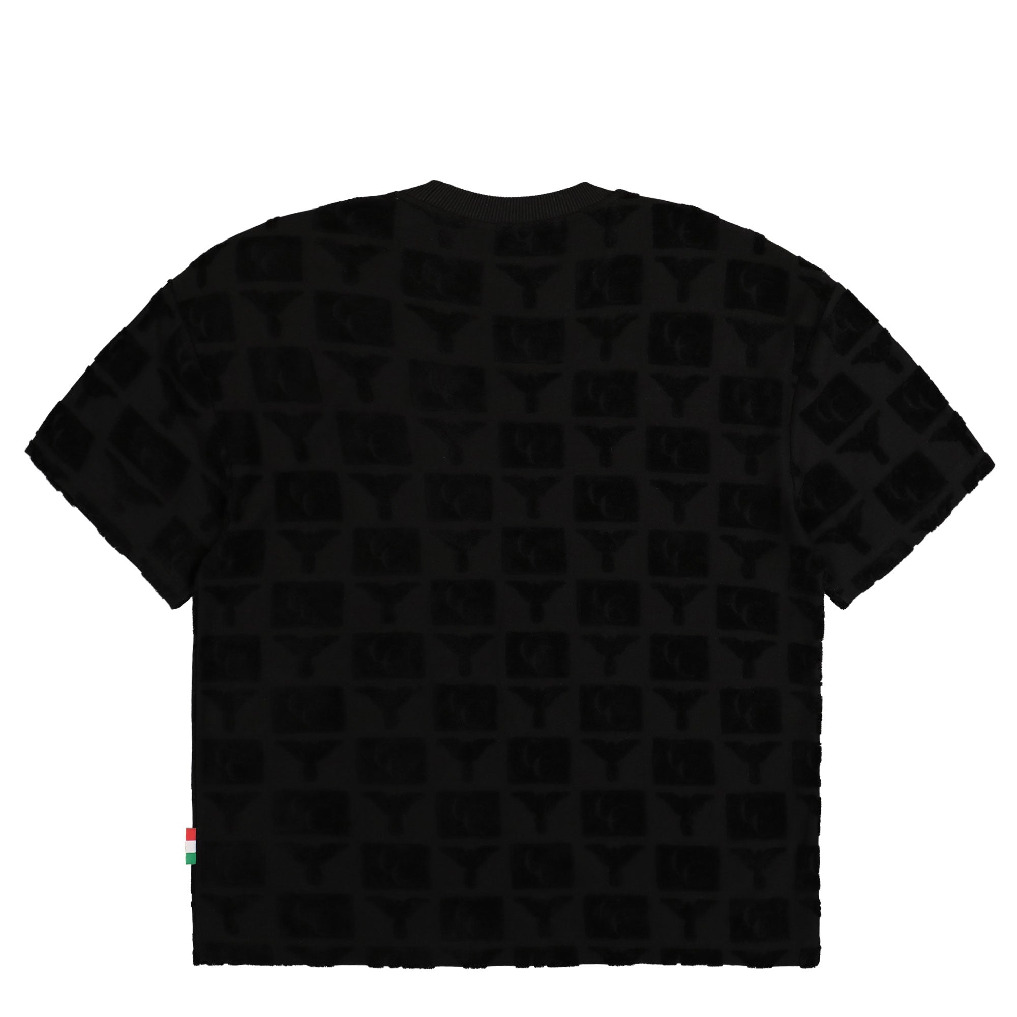 Carlo Colucci Beachwear T-Shirt Black T-Shirts Material | Overkill