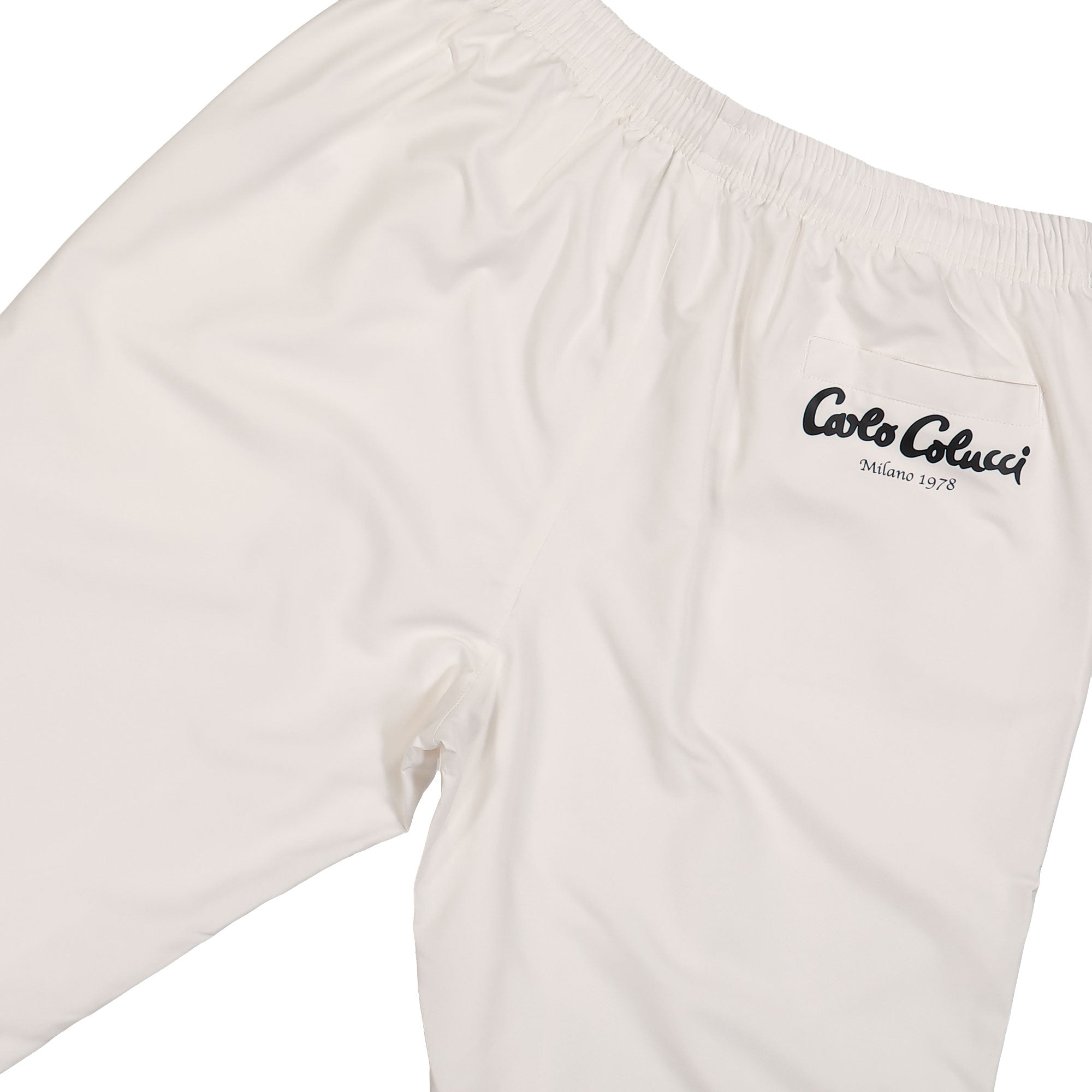 Carlo Colucci Tracksuit Pants White Sweat & Track Pants Detail view 1 | Overkill