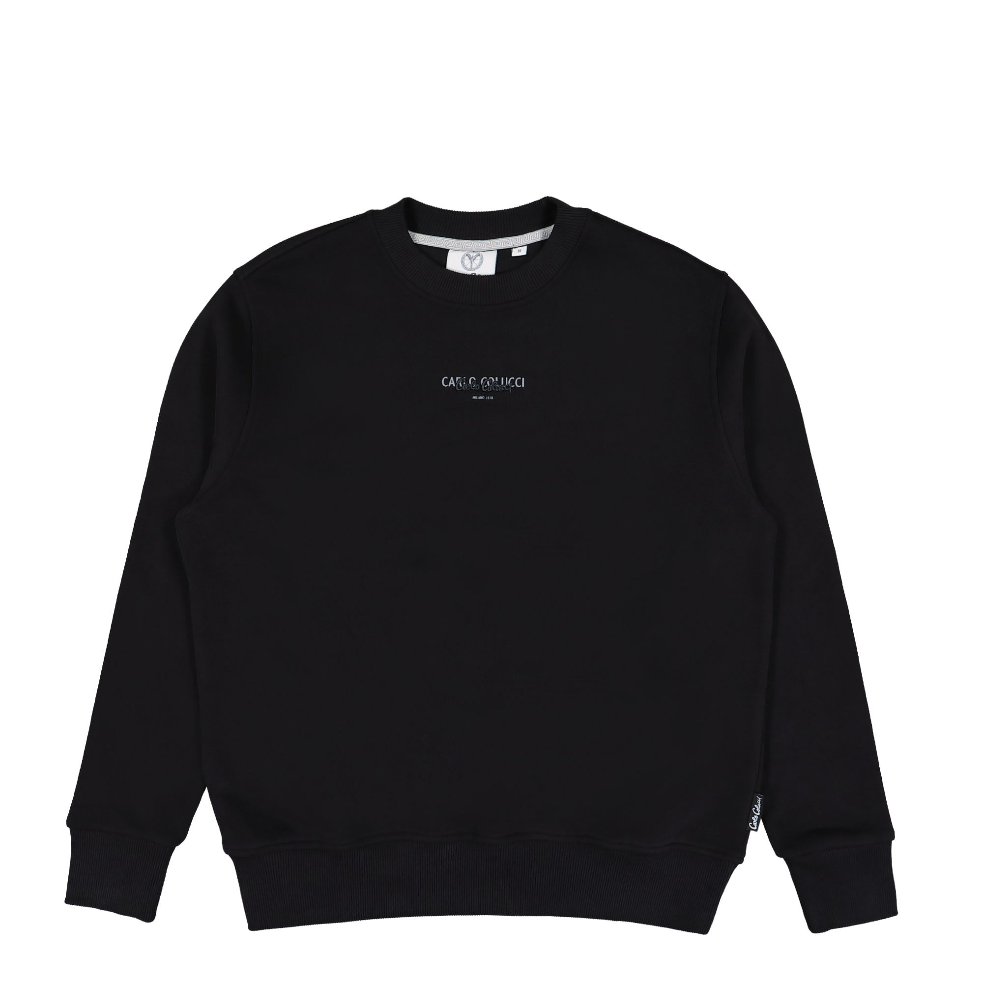Carlo Colucci Sweatshirt Basic Line Black Sweatshirts C4428 20 | Overkill