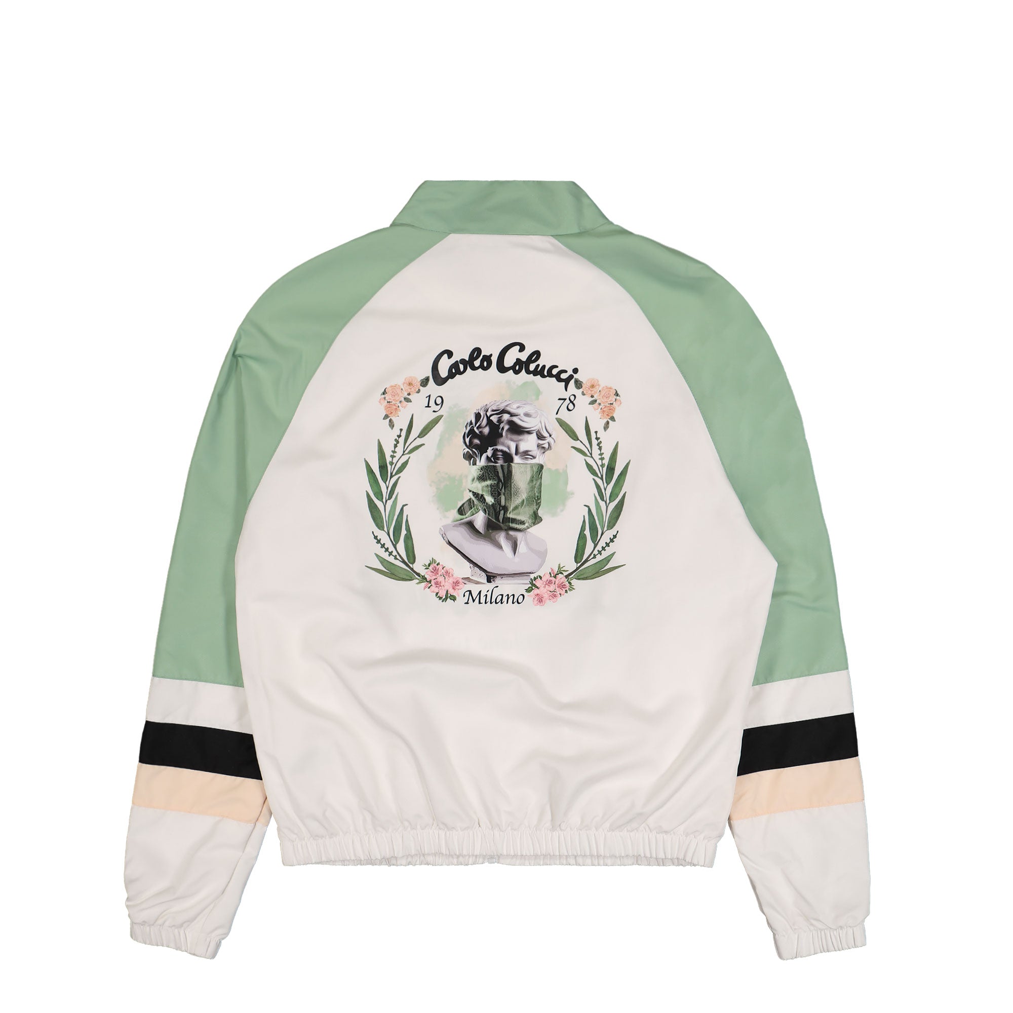 Carlo Colucci Tracksuit Jacket White Track Jackets Material | Overkill