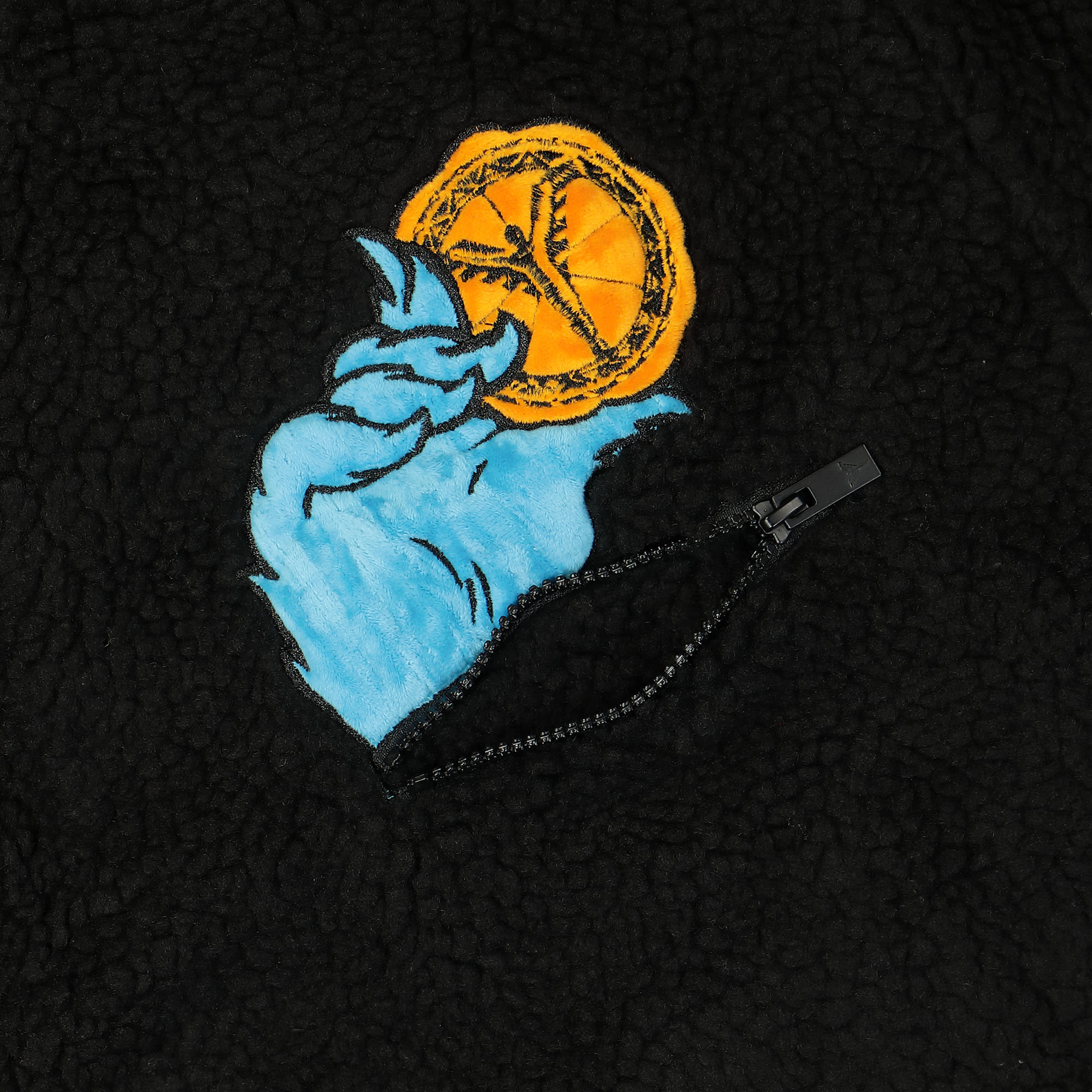 Carlo Colucci Teddy R/N Sweater Black Sweatshirts Detailfoto | Overkill