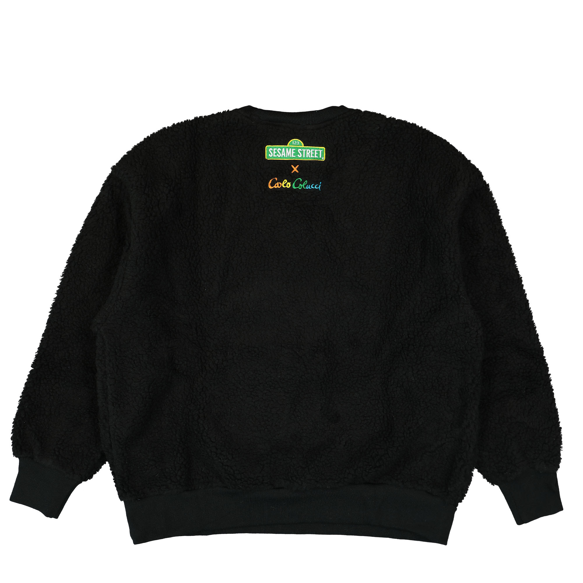 Carlo Colucci Teddy R/N Sweater Black Sweatshirts Material | Overkill