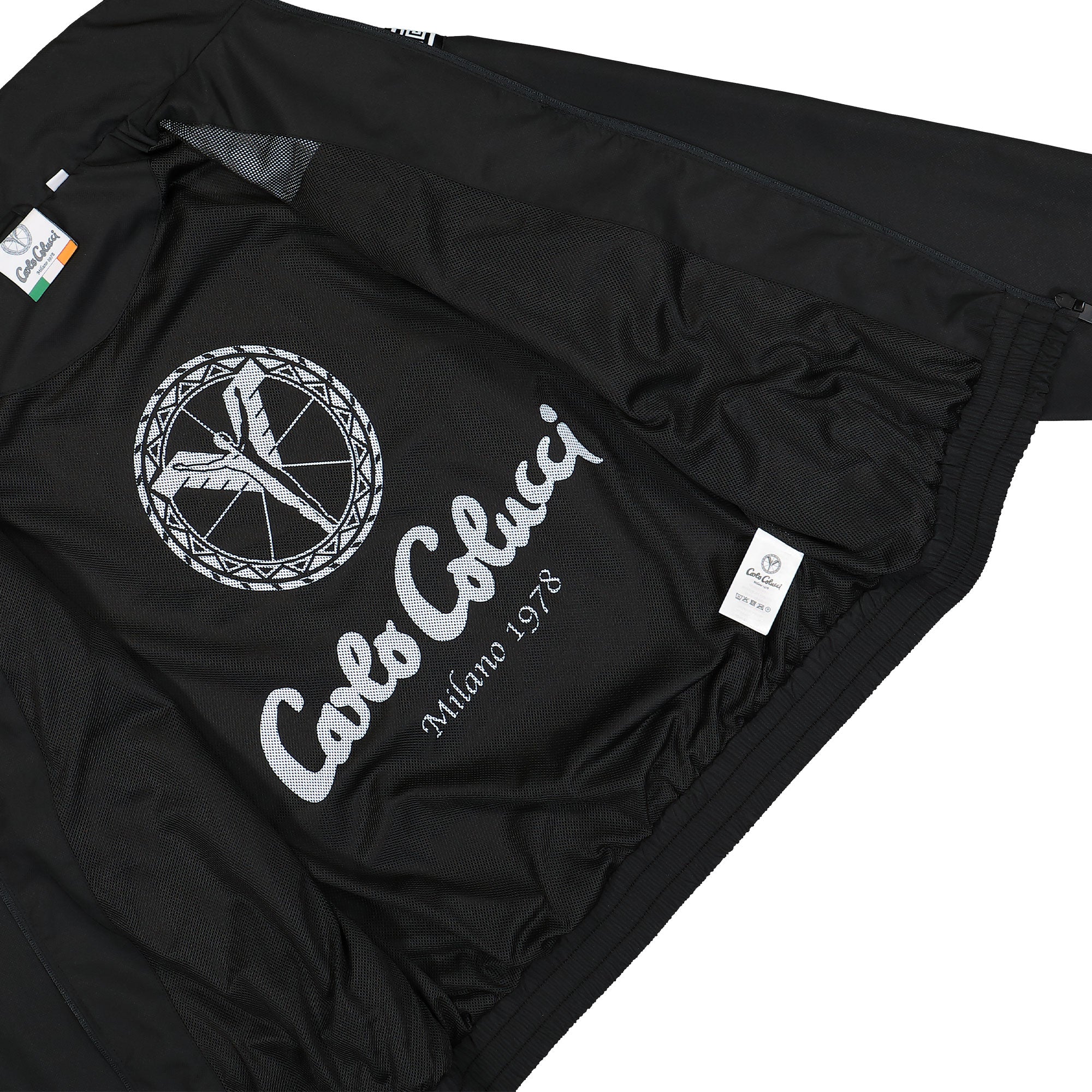 Carlo Colucci Tracksuit Jacket Black Track Jackets Detail view 1 | Overkill