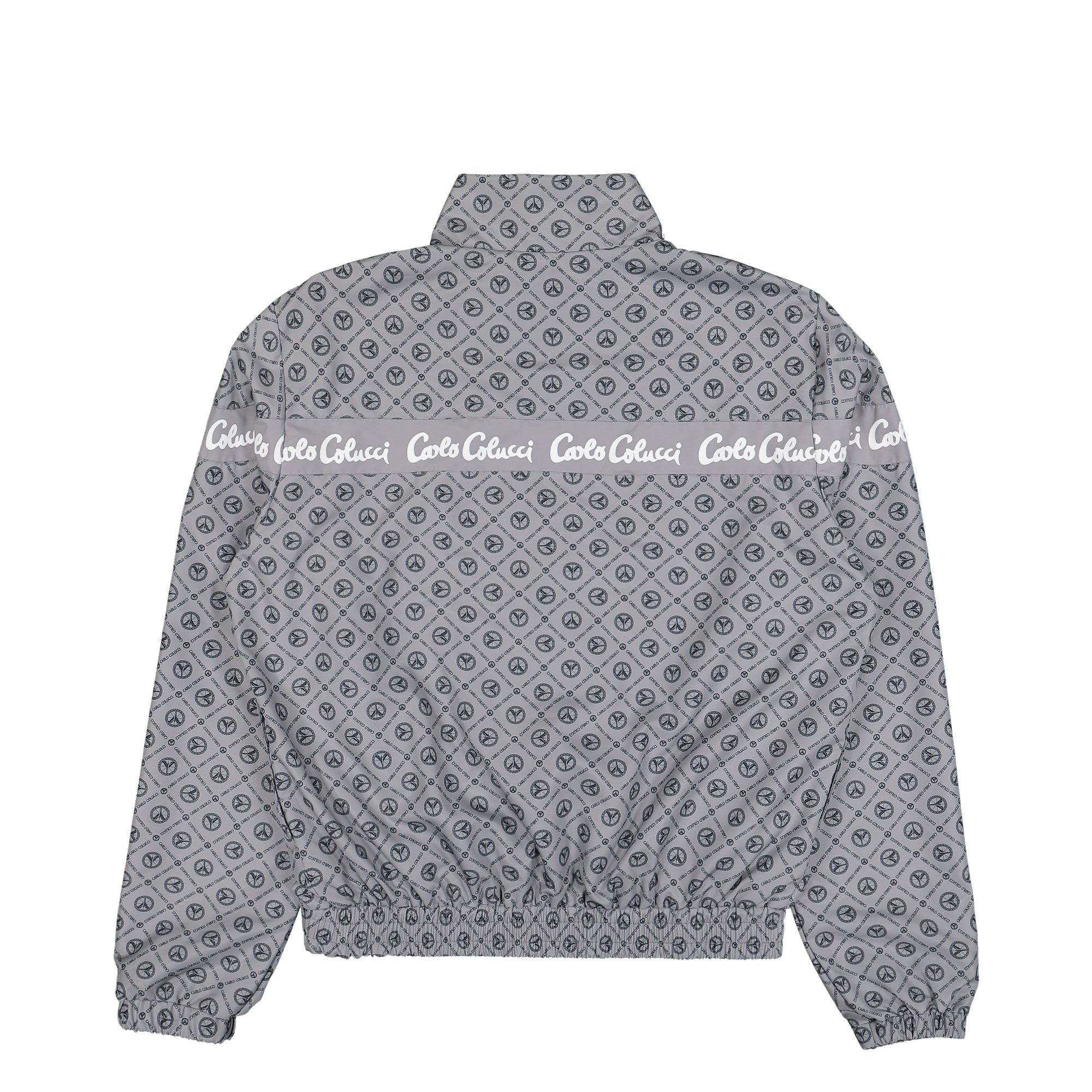 Carlo Colucci Tracksuit Jacket Grey Track Jackets Material | Overkill