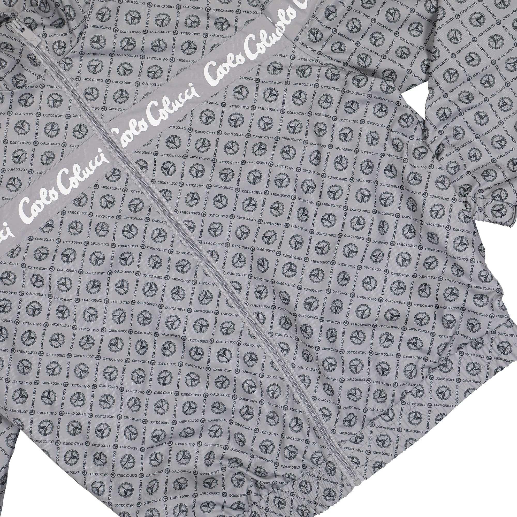 Carlo Colucci Tracksuit Jacket Grey Track Jackets Detailfoto | Overkill