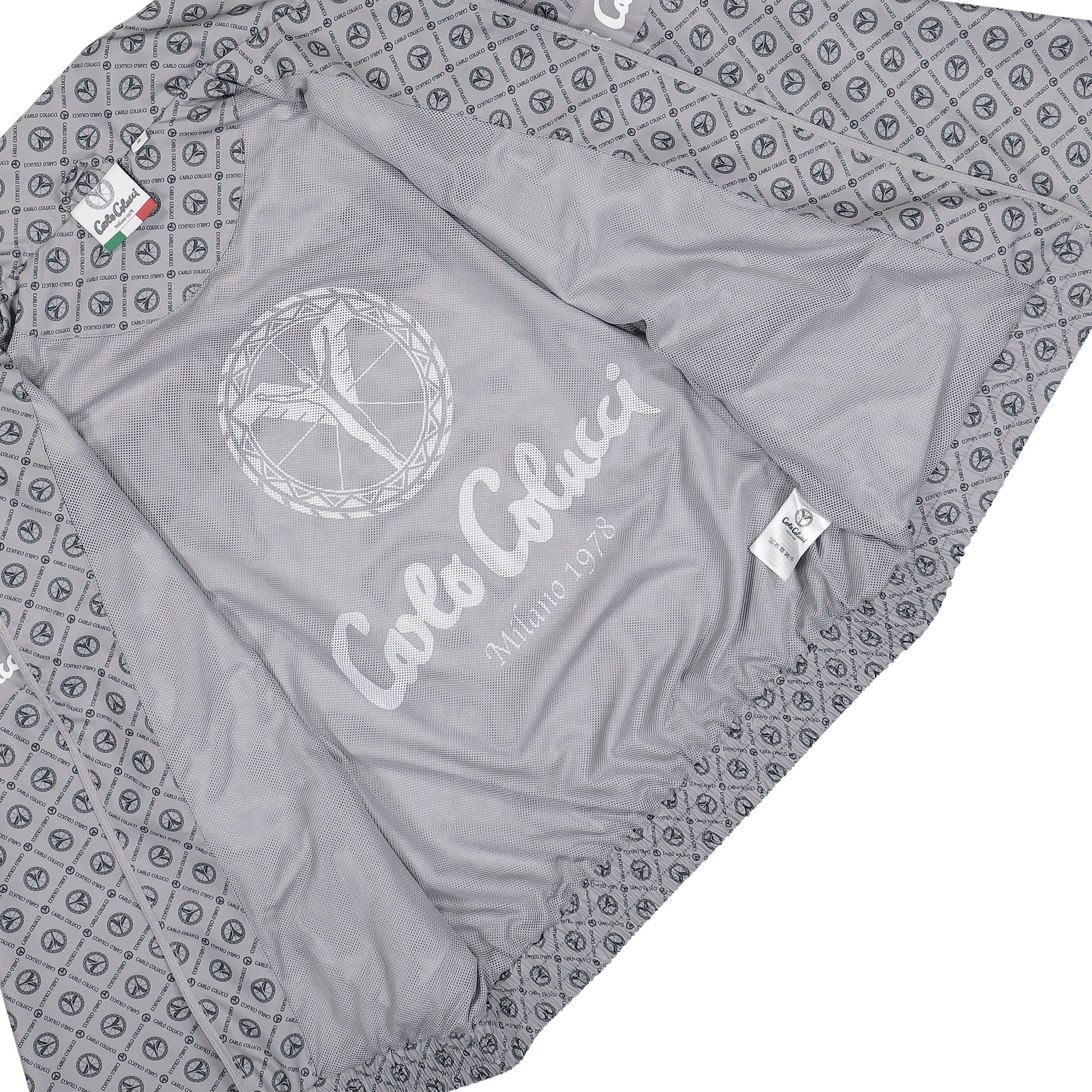 Carlo Colucci Tracksuit Jacket Grey Track Jackets Detail view 1 | Overkill