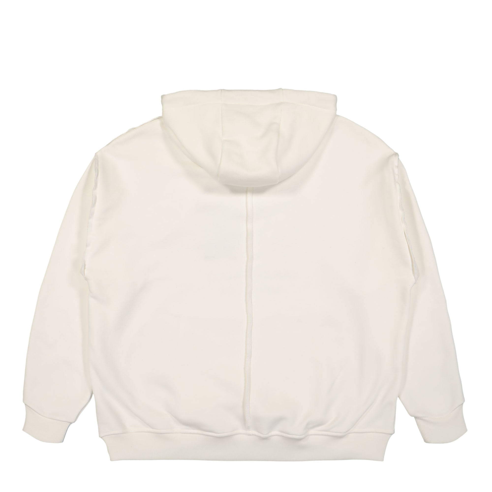 Carlo Colucci Oversize Hoodie White Hoodies Material | Overkill