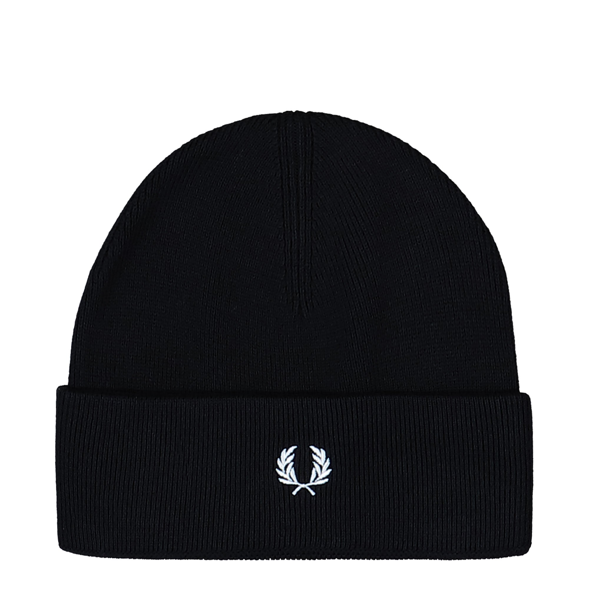 Fred Perry Classic Beanie Black / Snow White Beanie C8161-843 | Overkill