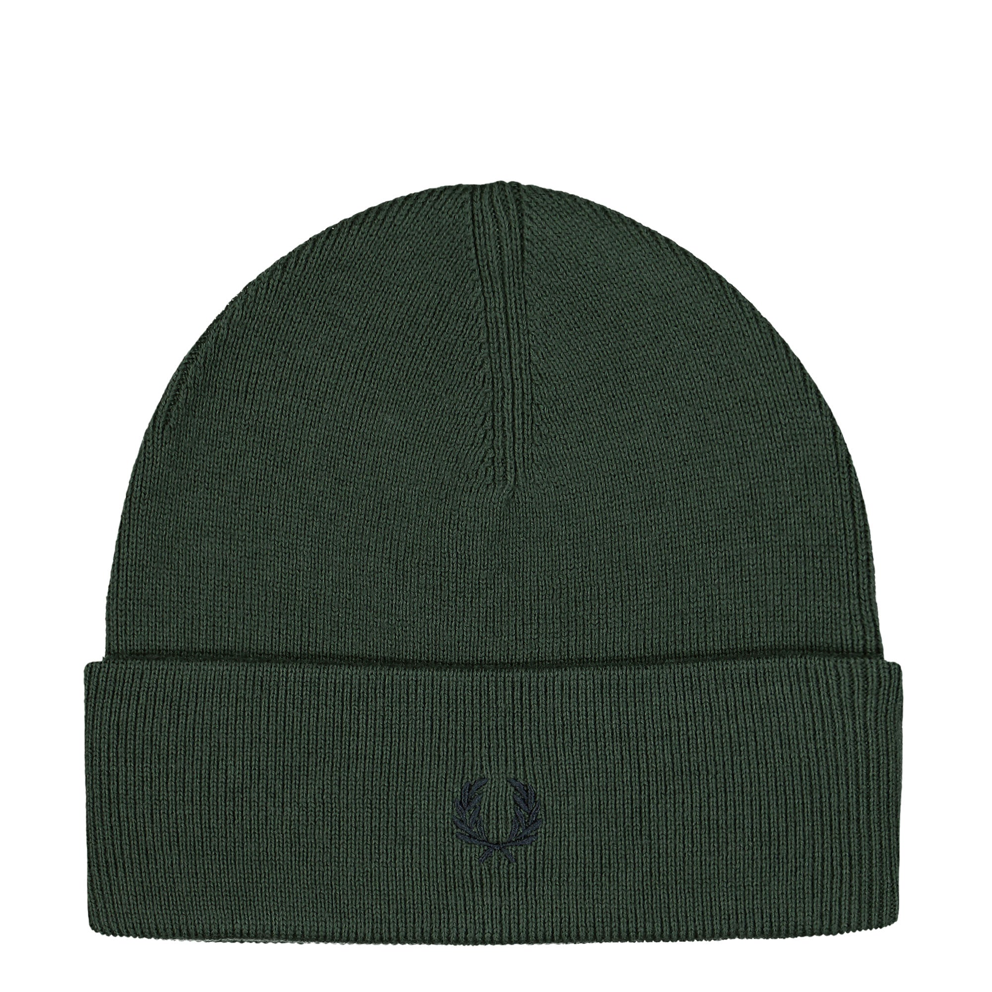 Fred Perry Classic Beanie Court Green / Navy Beanie C8161-Z86 | Overkill