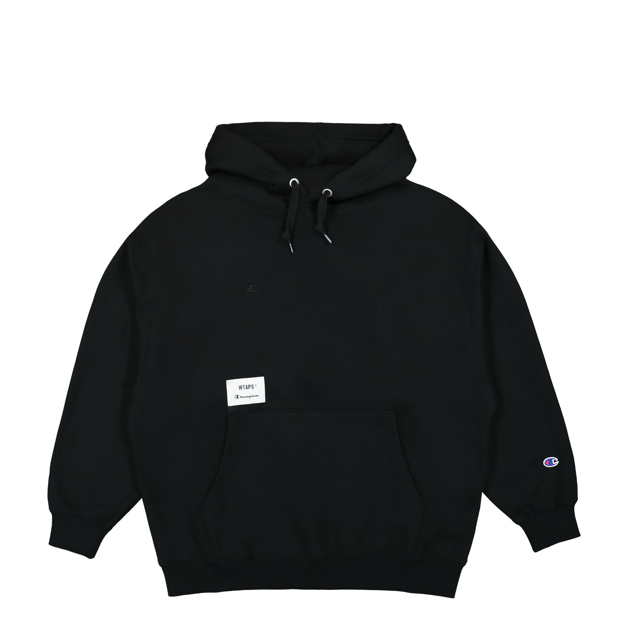 Champion Acadamy Hooded Sweatshirt Black Hoodies C8-Z110-090 | Overkill