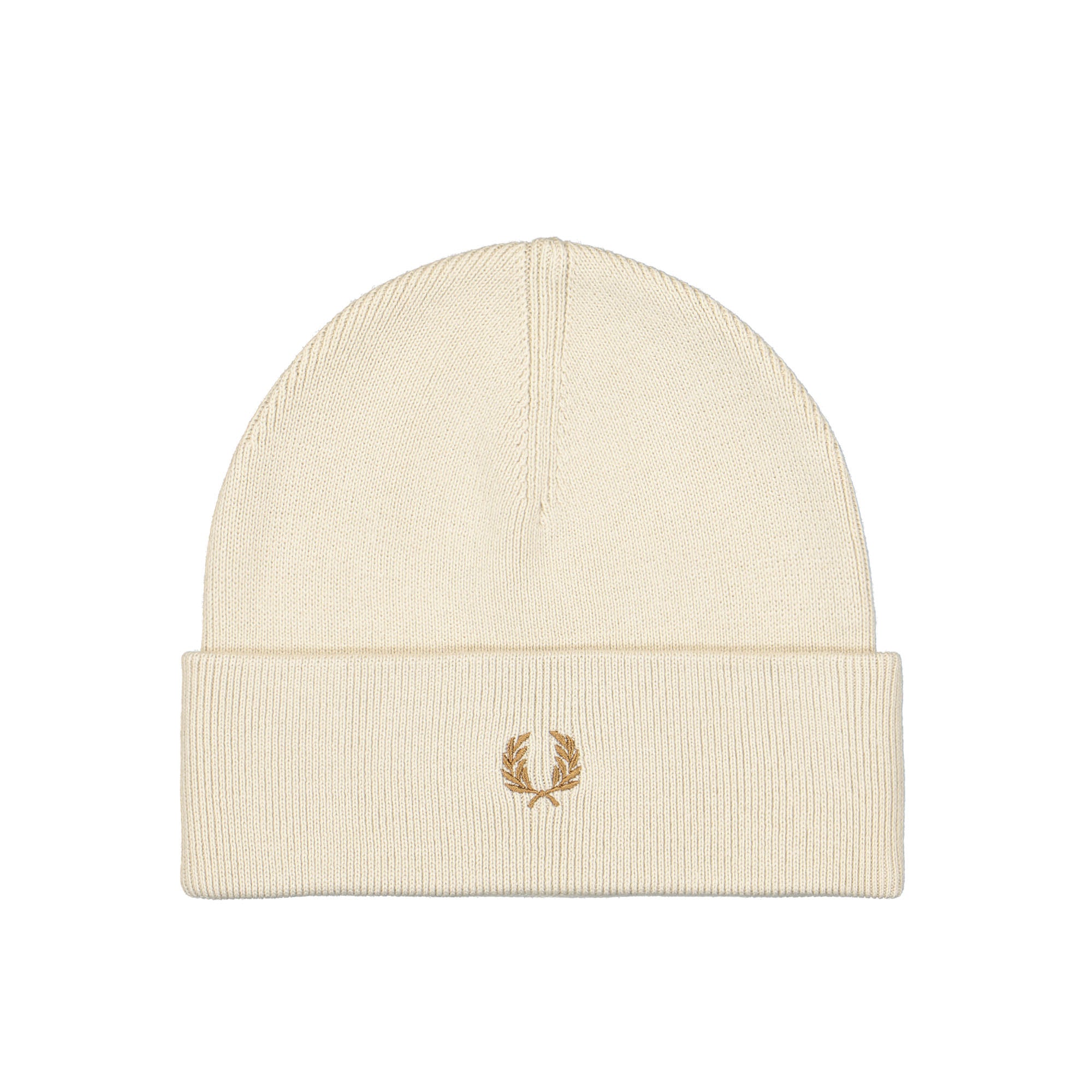 Fred Perry Merino Wool Beanie Oatmeal / Dark Caramel Beanies C9160-T12 | Overkill