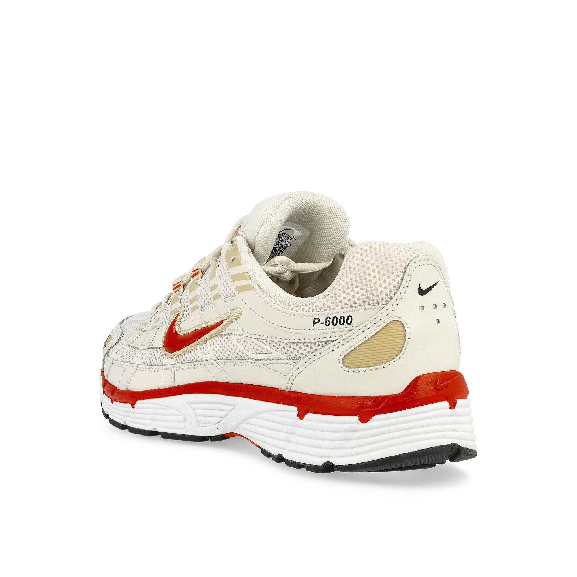 Nike P-6000 Phantom / Dragon Red - White - Black Low Top Sneakers Material | Overkill