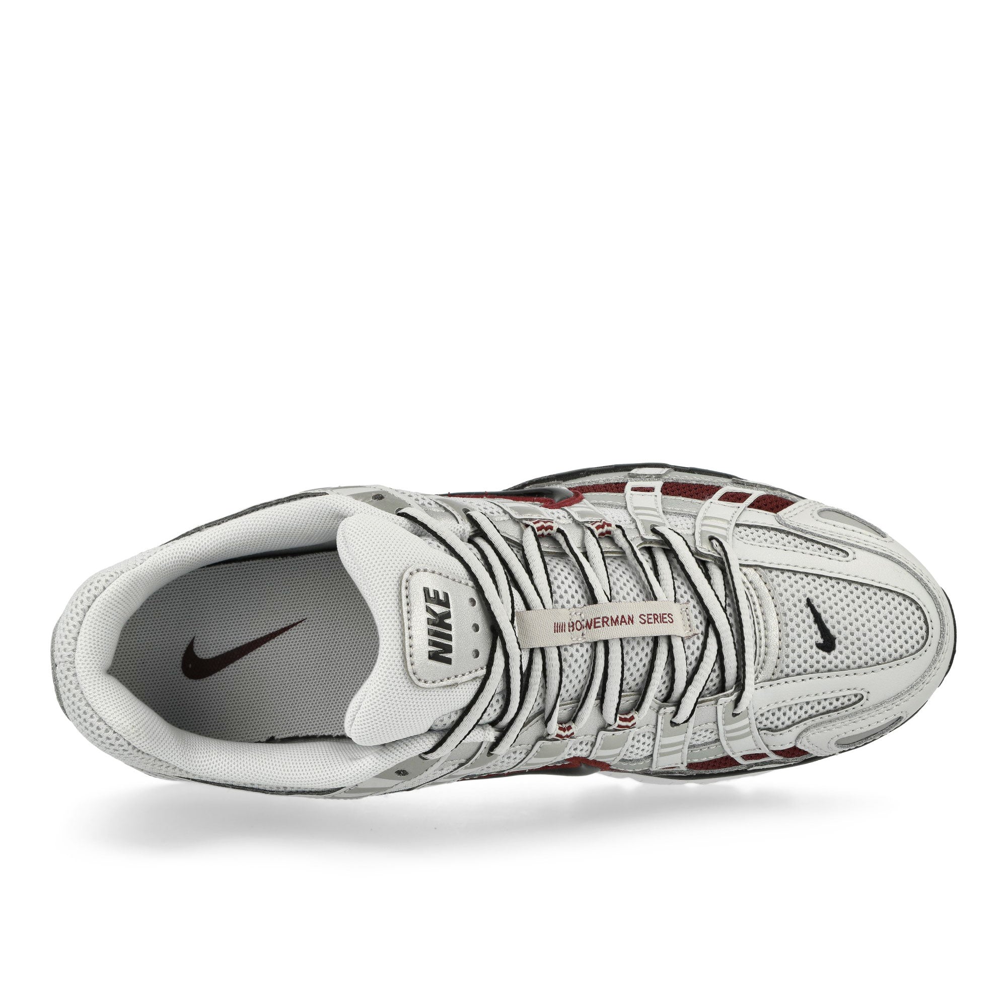 Nike P-6000 Pure Platinum / Dark Team Red Low Top Sneakers Detailfoto | Overkill