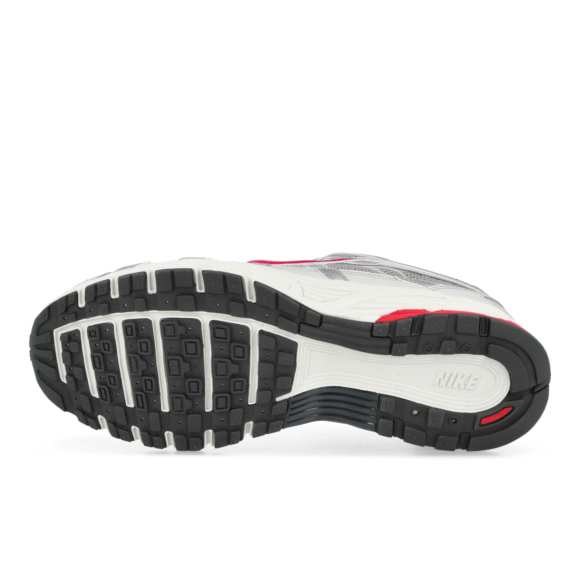 Nike P-6000 College Grey / Fire Red - Vast Grey - Phantom Low Top Sneakers CD6404 027 Detail View 1 | Overkill