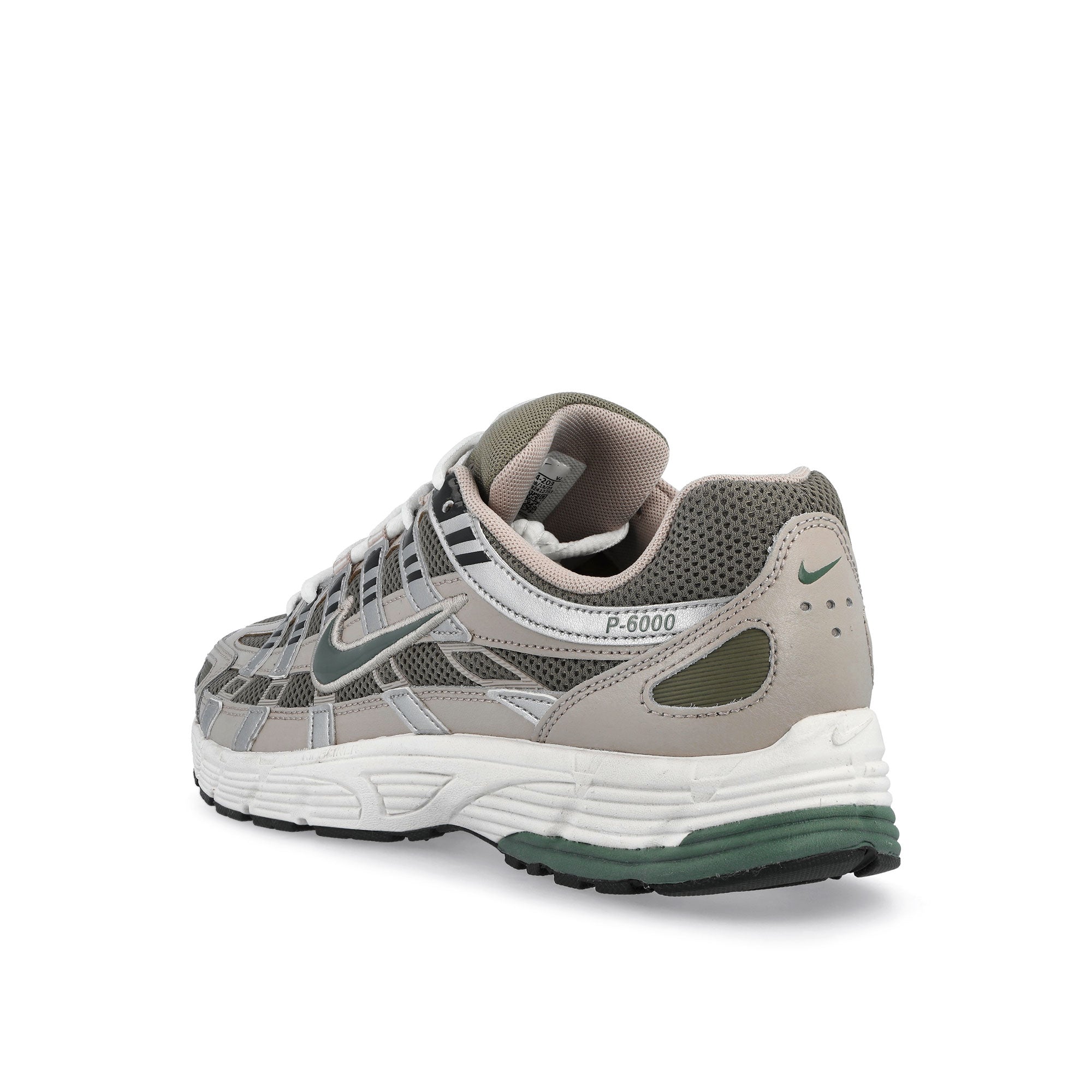 Nike P-6000 Cream II / Clay Green - Anthracite Low Top Sneakers CD6404 203 Material | Overkill