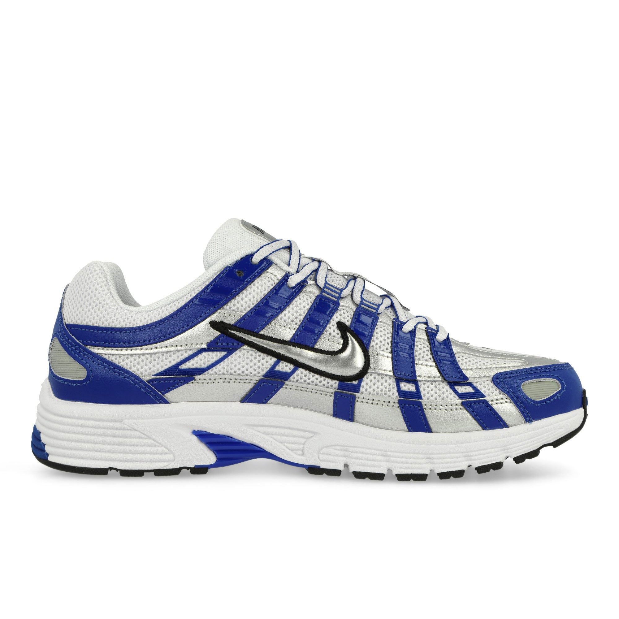 Nike P-6000 Racer Blue / Metallic Silver Low Top Sneakers CD6404 403 Silhouette | Overkill