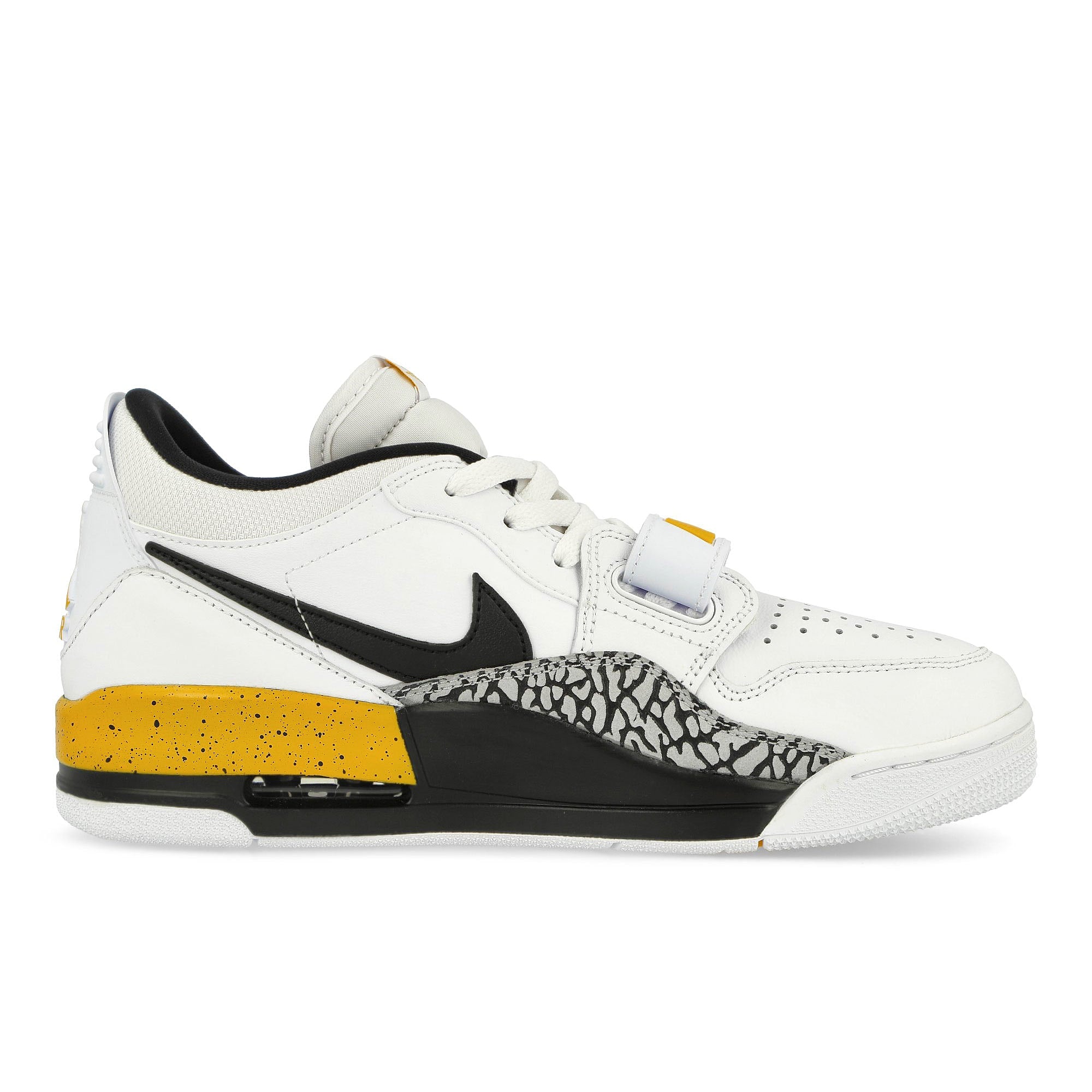 Jordan Air Jordan Legacy 312 Low White / Black - Yellow Ochre - Wolf Grey Low Top Sneakers Silhouette | Overkill