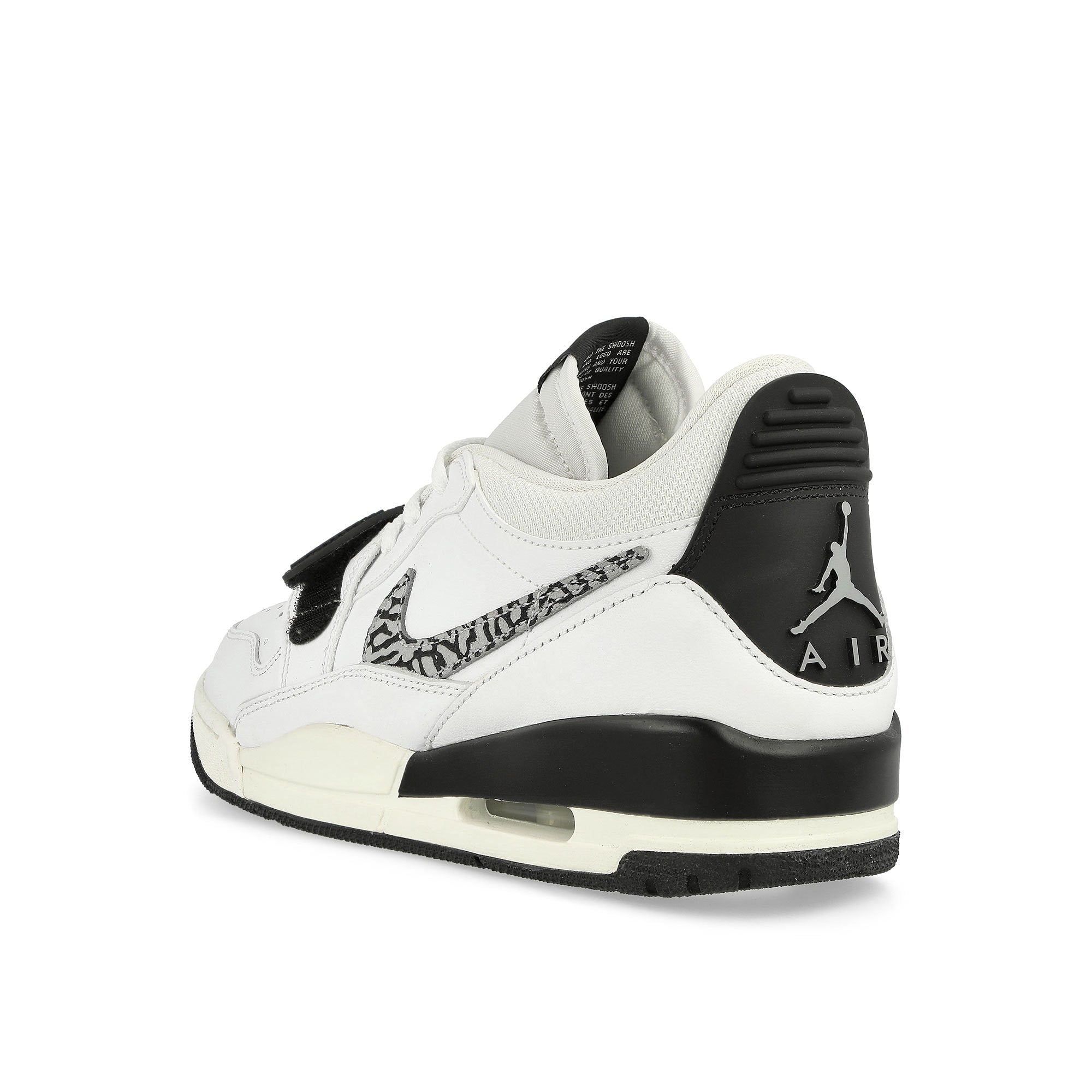 Jordan Air Jordan Legacy 312 Low White / Wolf Grey-Black-Sail Low Top Sneakers Material | Overkill