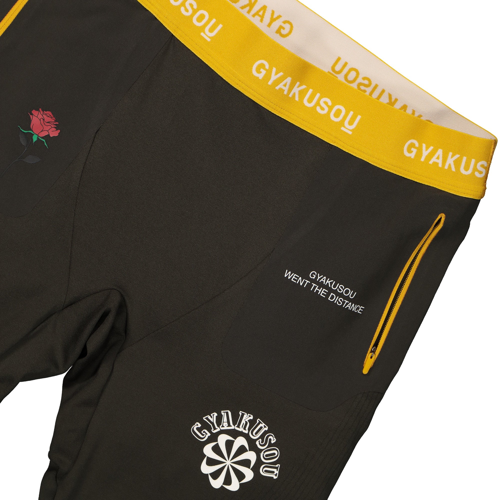 Nike Gyakusou NRG Helix Tight Pant Deep Pewter / Mineral Yellow Sweat & Track Pants Close-up | Overkill