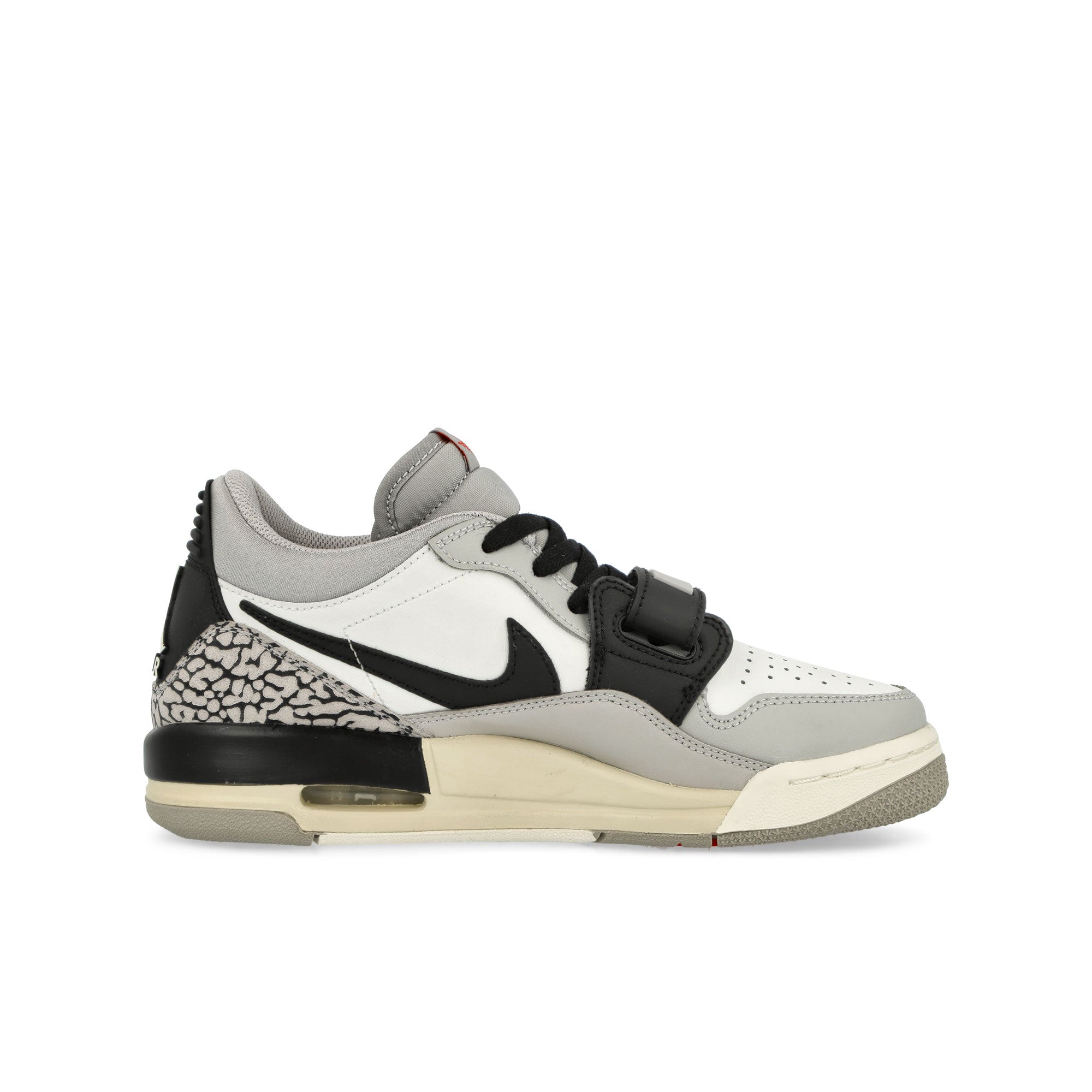 Jordan Air Jordan Lagacy 312 Low GS Summit White-Fire Red - Tech Grey - Black Low Top Sneakers Silhouette | Overkill