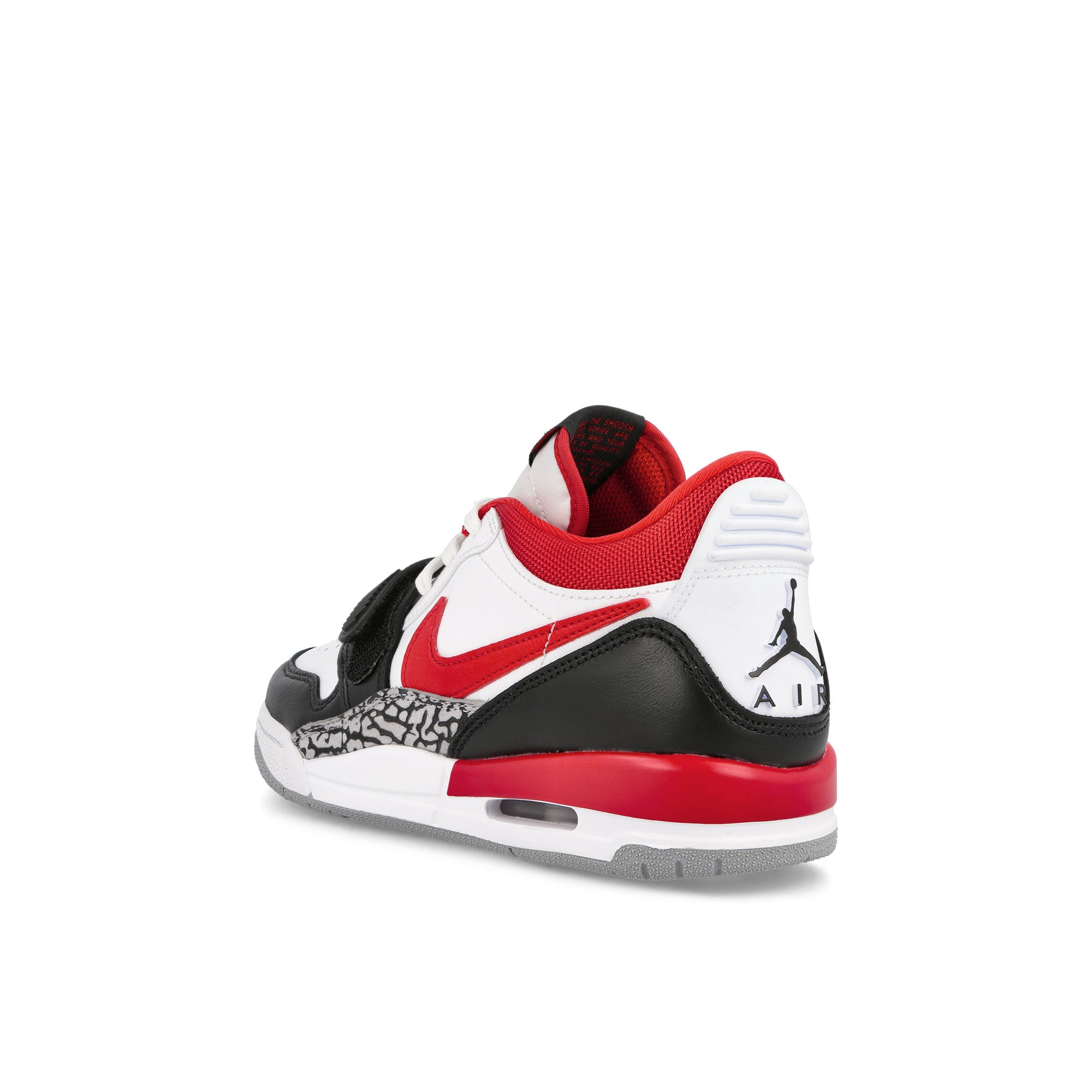 Jordan Air Jordan Legacy 312 Low GS White-Fire Red - Black - Wolf Grey Sneakers Material | Overkill