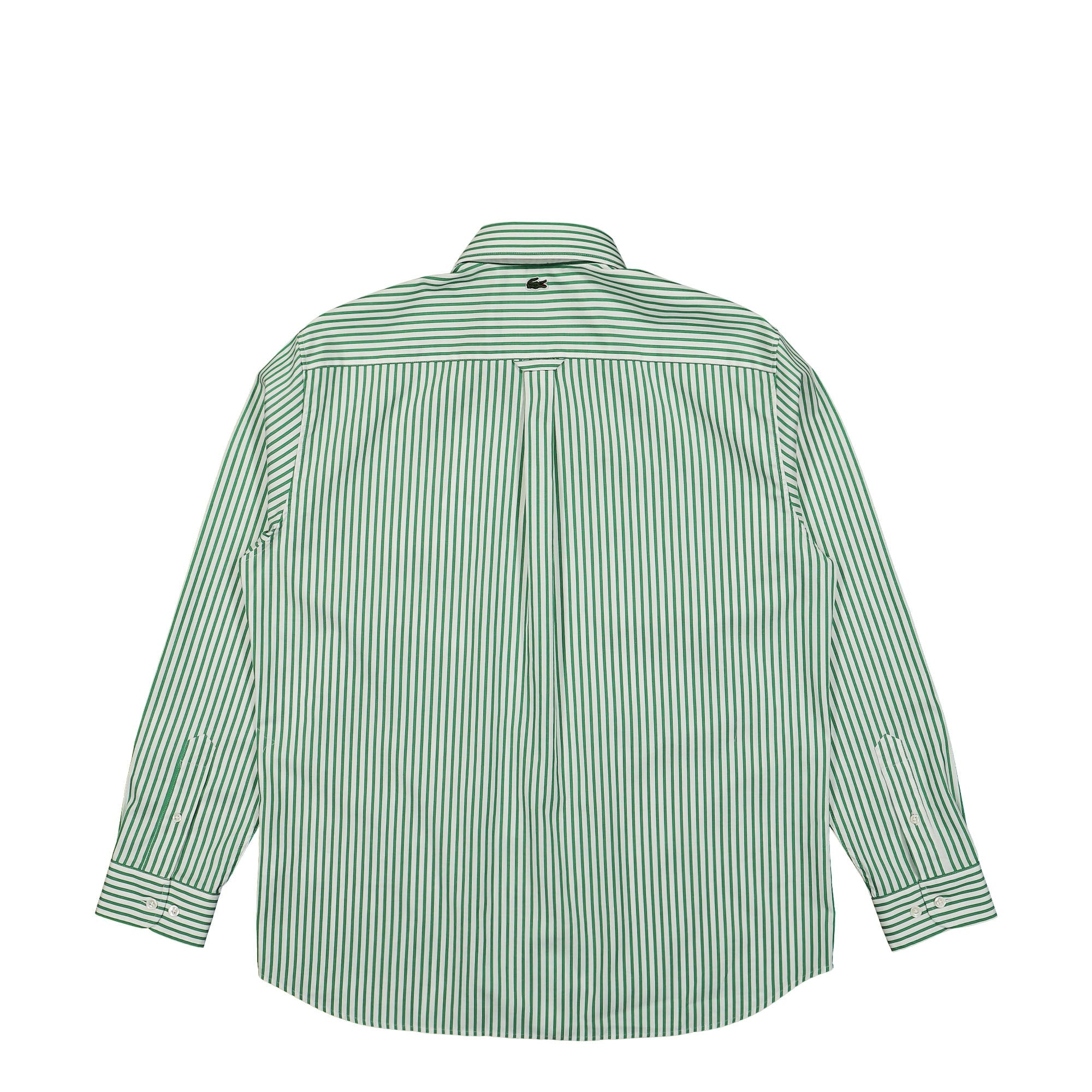 Lacoste Relaxed Fit Shirt White / Green Shirts Material | Overkill